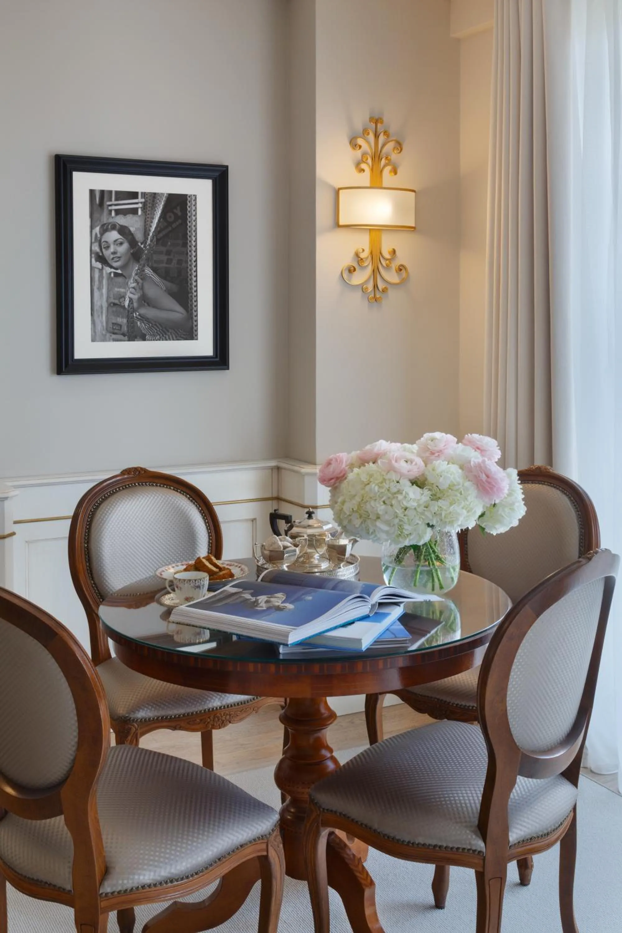 Living room in Grand Hotel Imperiale