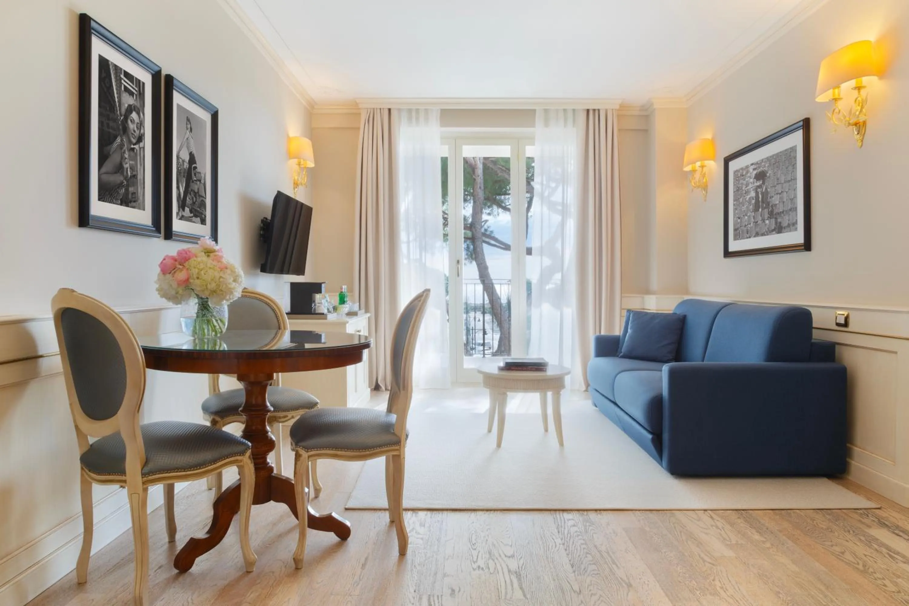 Living room in Grand Hotel Imperiale