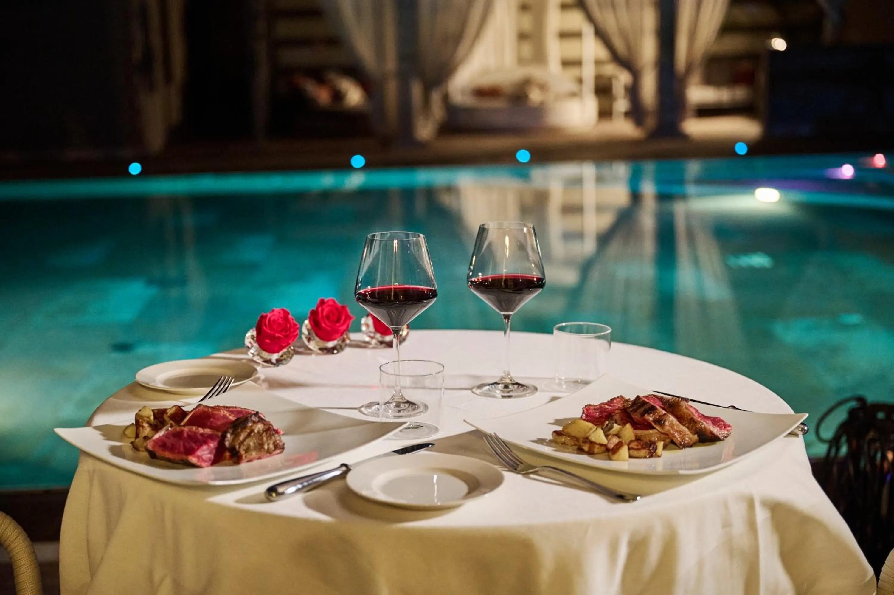 Food and drinks in Grand Hotel Imperiale