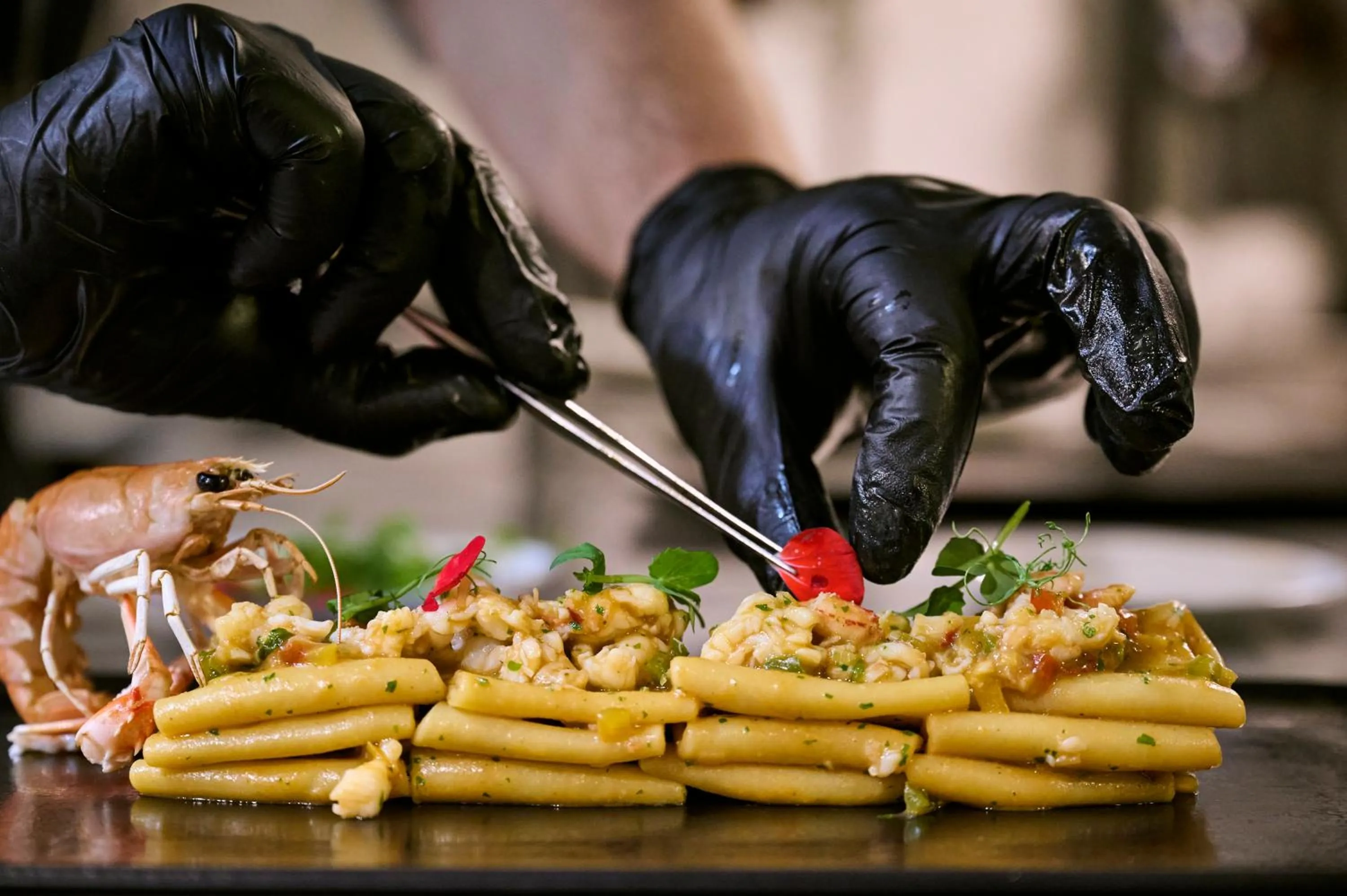 Food and drinks in Grand Hotel Imperiale