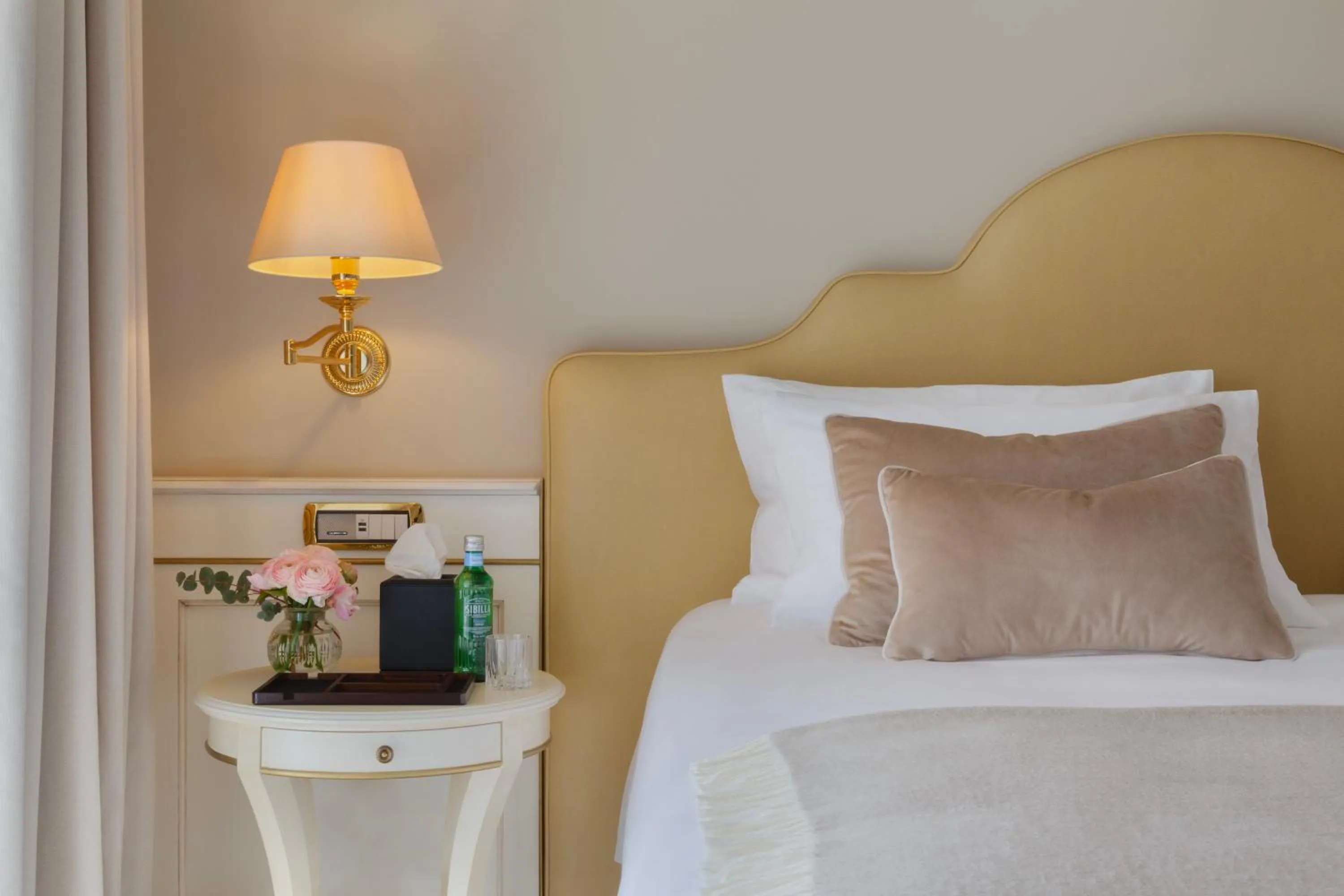 Bed in Grand Hotel Imperiale