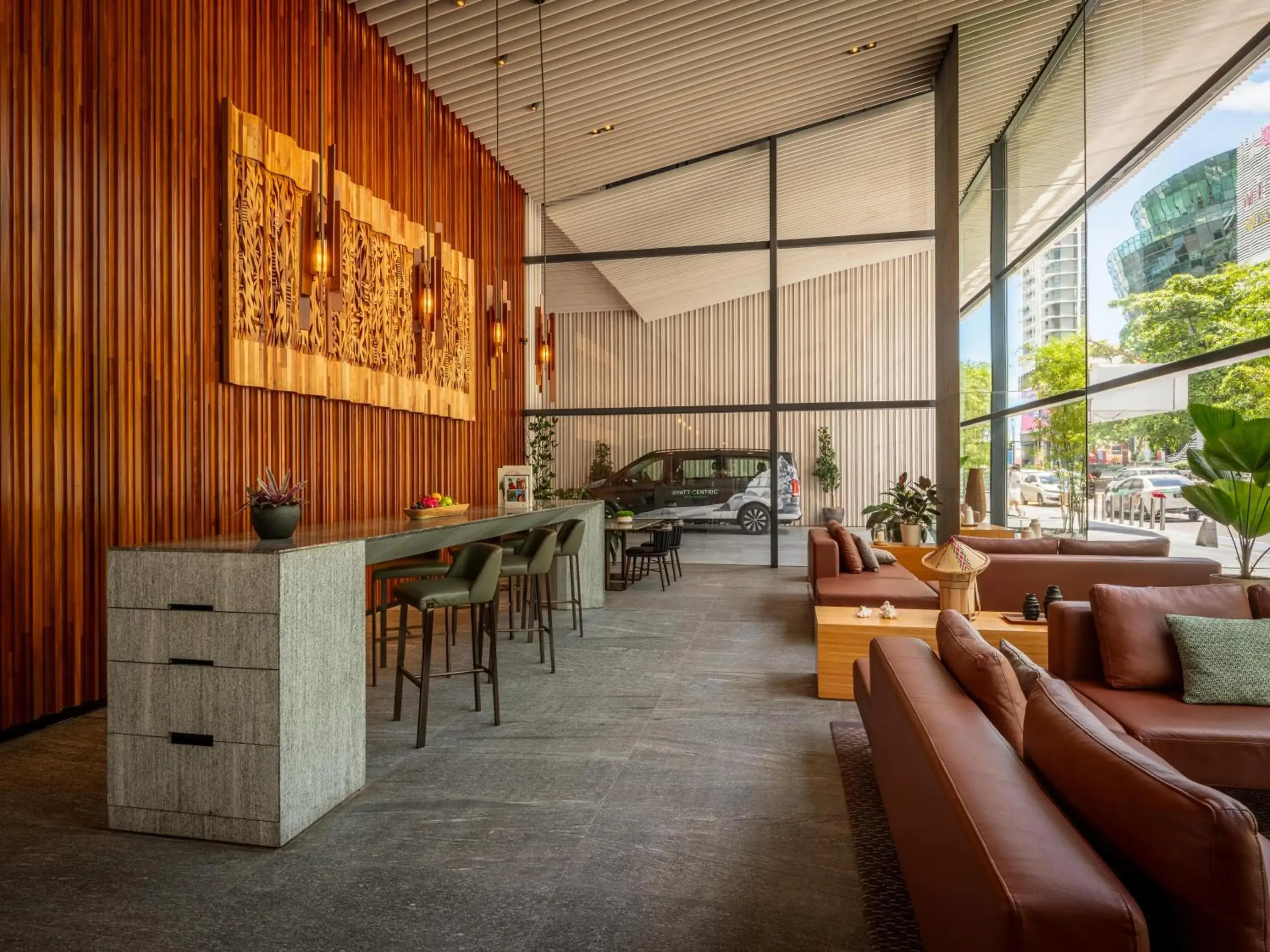 Lobby or reception in Hyatt Centric Kota Kinabalu Lobby or reception in Hyatt Centric Kota Kinabalu