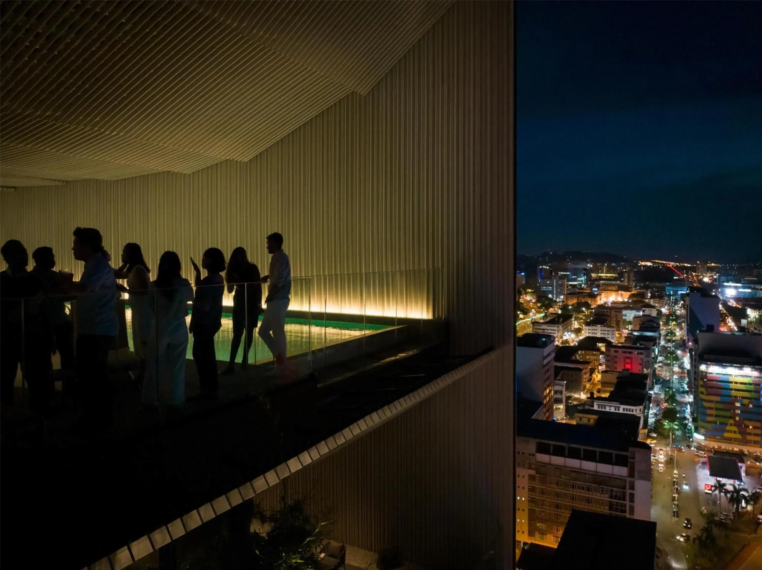 City view in Hyatt Centric Kota Kinabalu City view in Hyatt Centric Kota Kinabalu