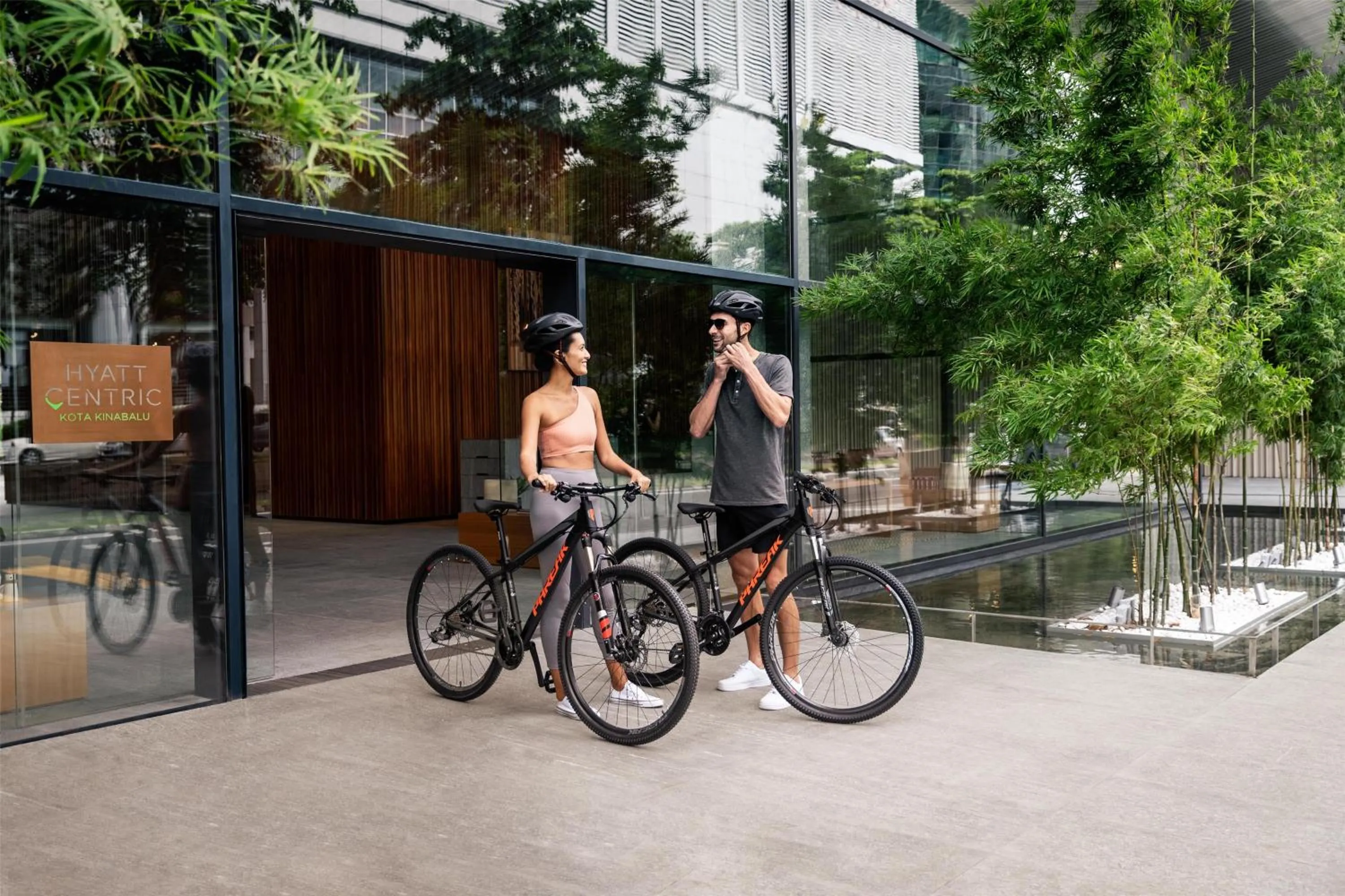 Property building in Hyatt Centric Kota Kinabalu