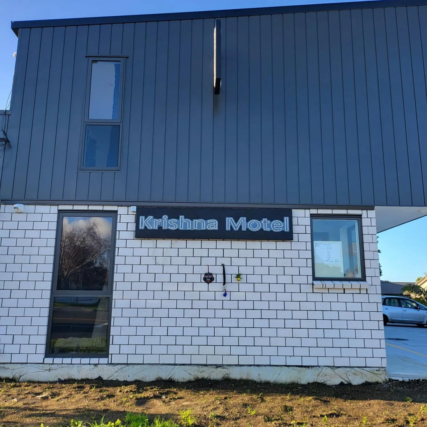 Property logo or sign in Krishna Motel - Newly Built in Papakura
