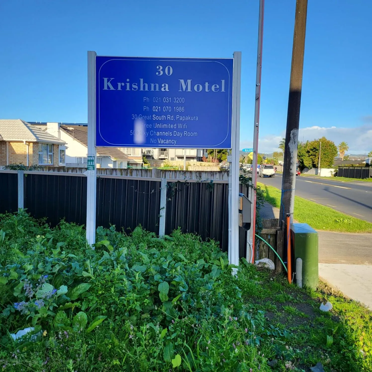 Property logo or sign in Krishna Motel - Newly Built in Papakura