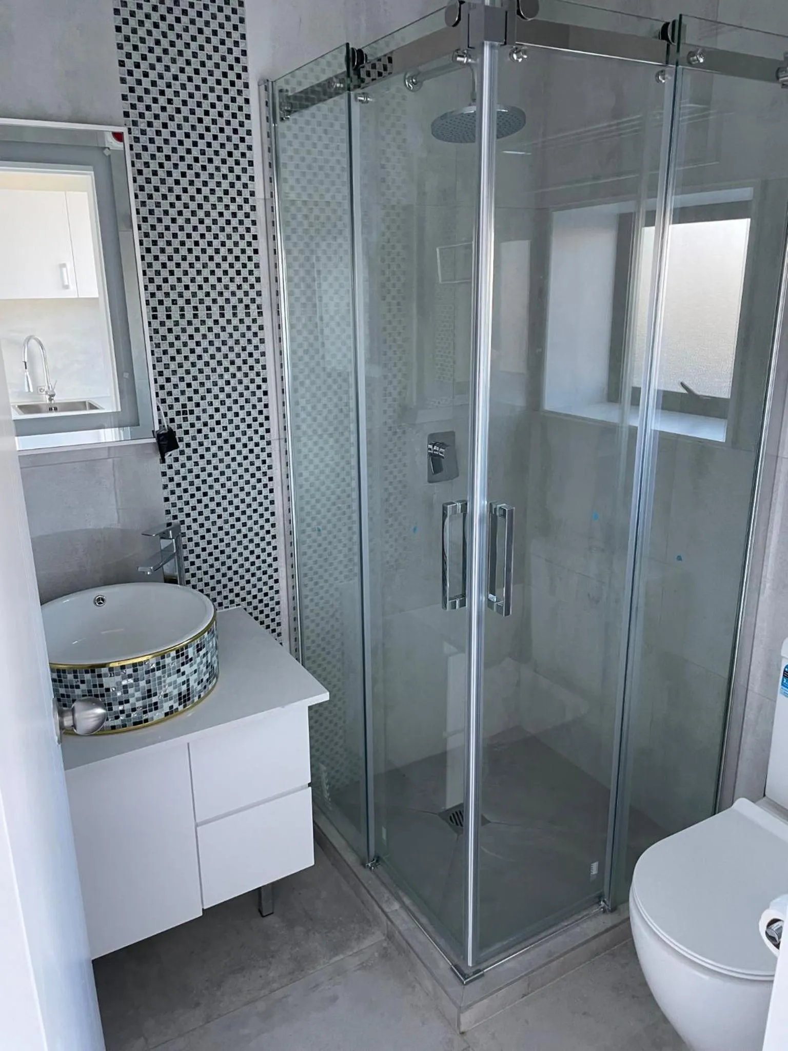 Bathroom in Krishna Motel - Newly Built in Papakura