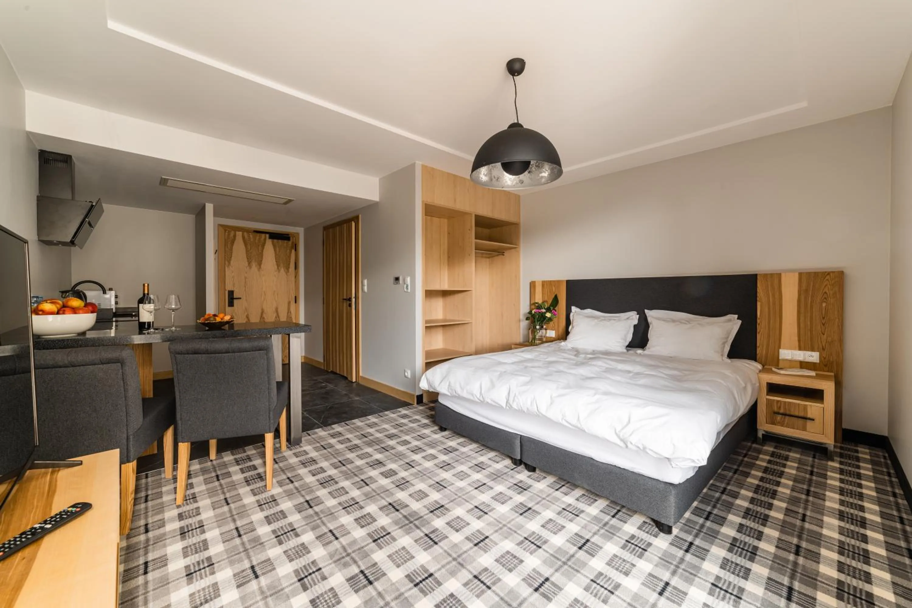 Kitchen or kitchenette, Bed in Kazalnica Family&Conference Resort