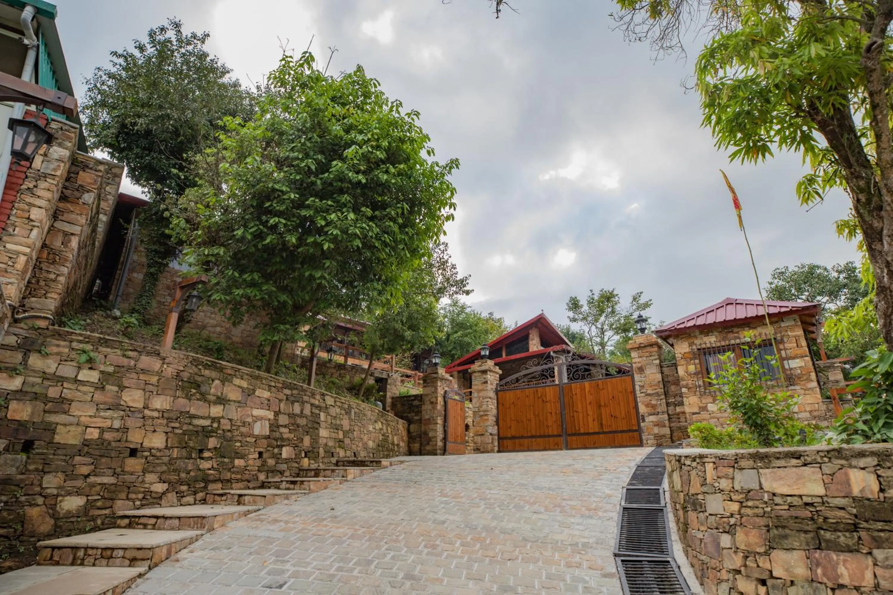 Landmark view in The Pear Orchard By Countryside