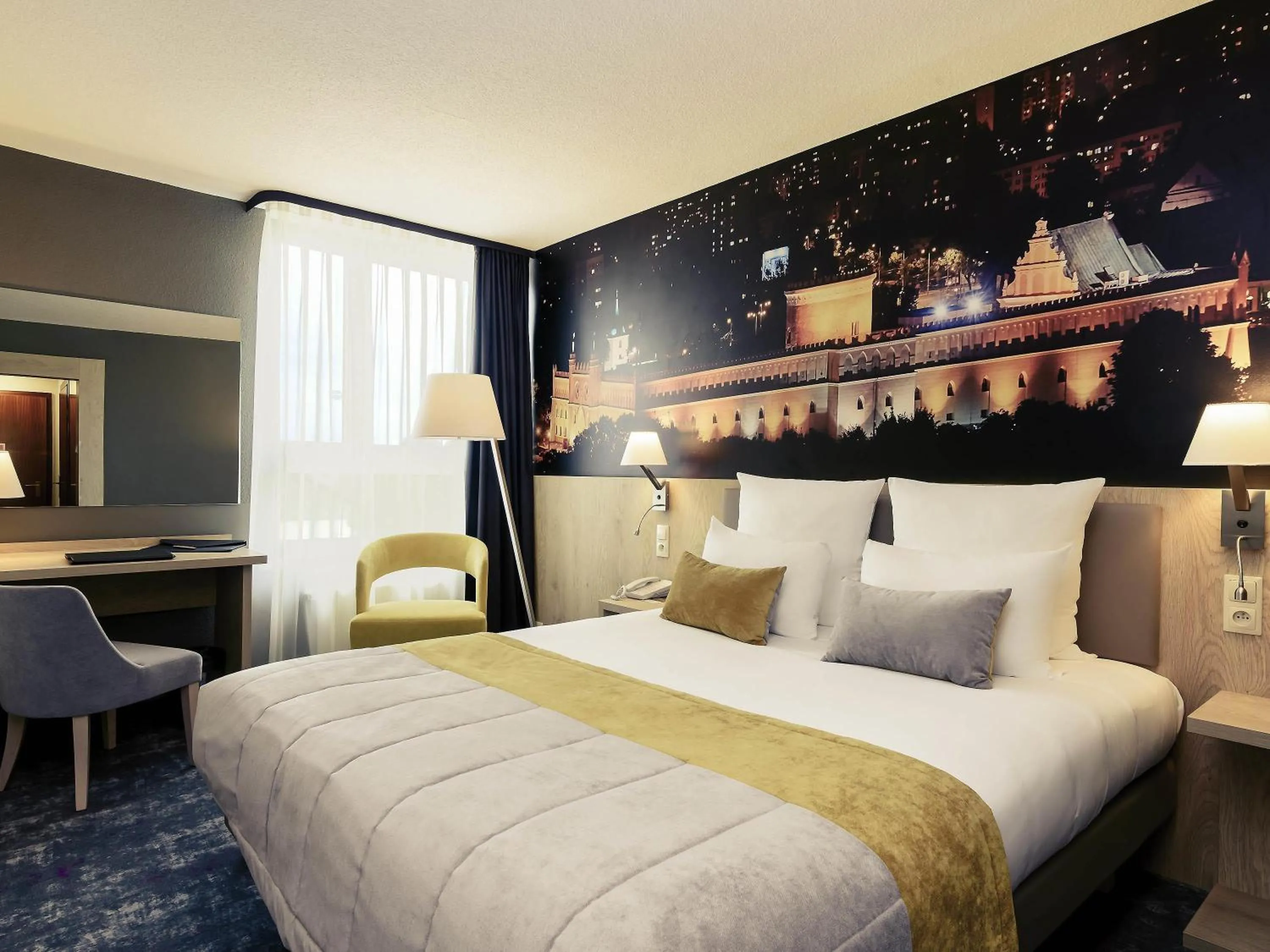 Bedroom, Bed in Mercure Lublin Centrum