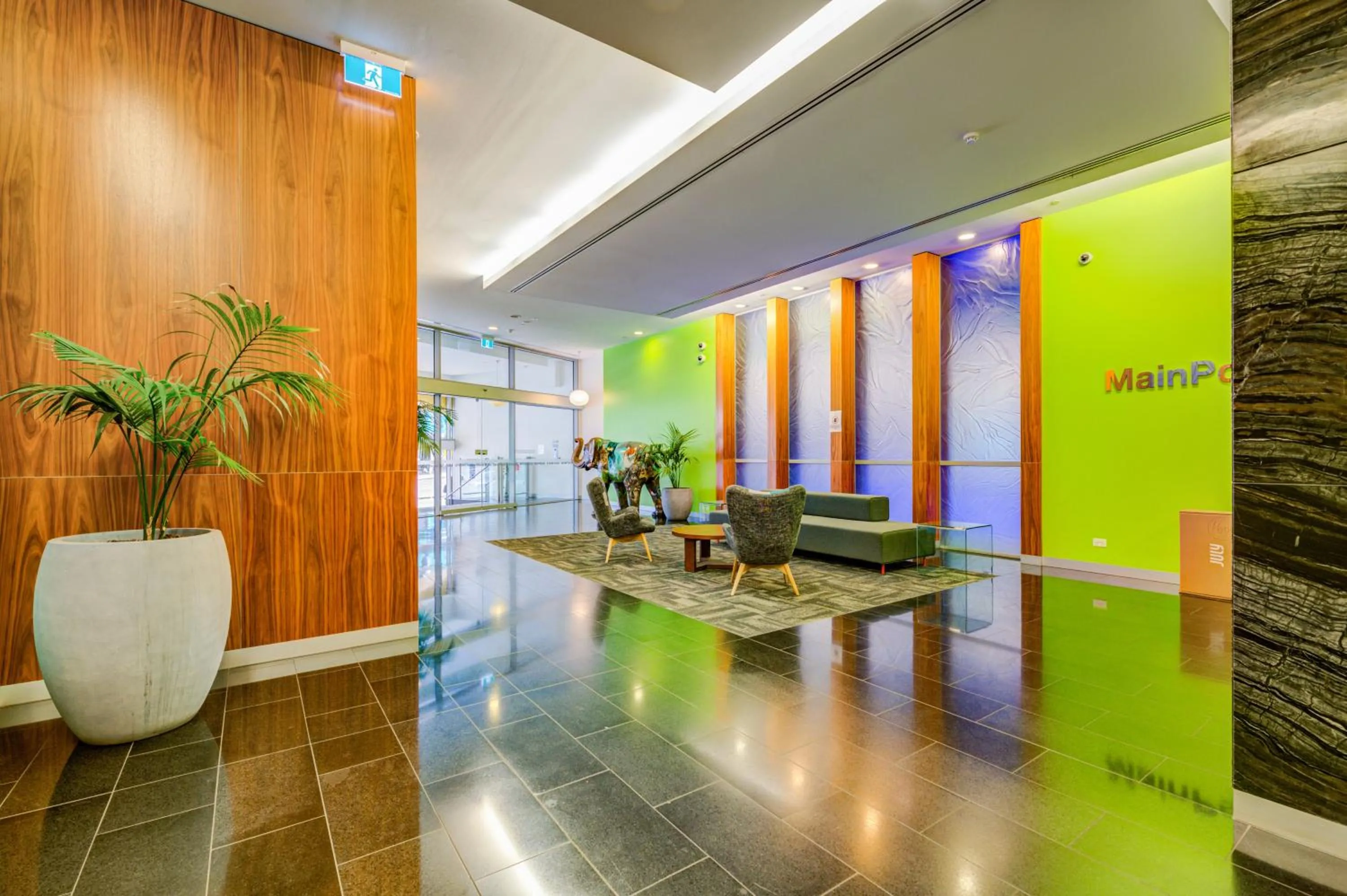 Lobby or reception in Mega Style Apartments Mainpoint