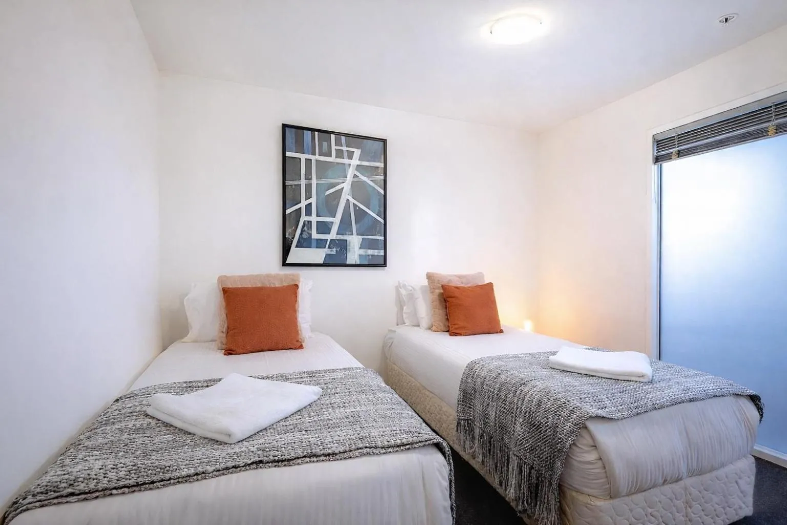 Bed in Mega Style Apartments Mainpoint