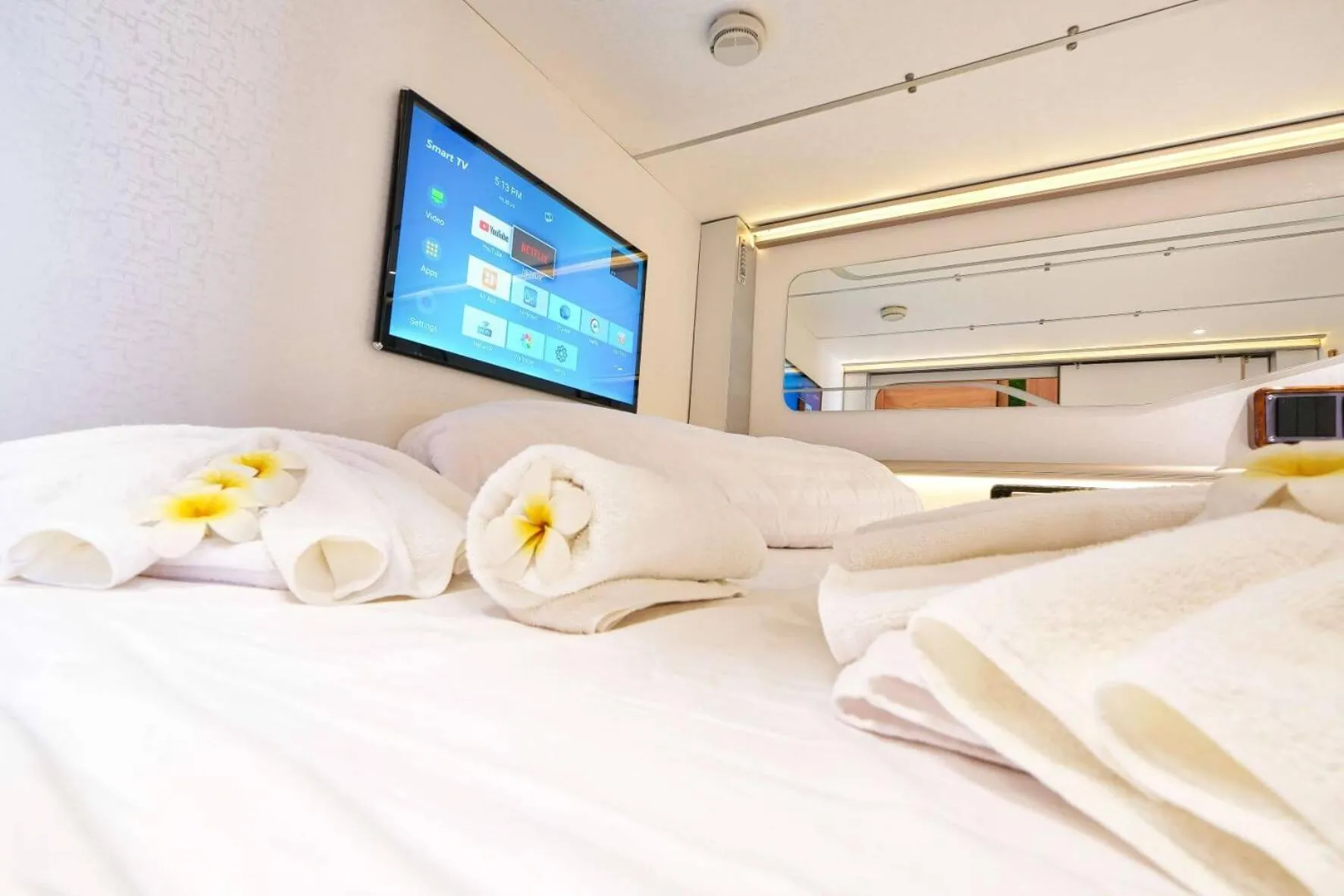 Bedroom, Bed in Ljubljana Capsule Hostel