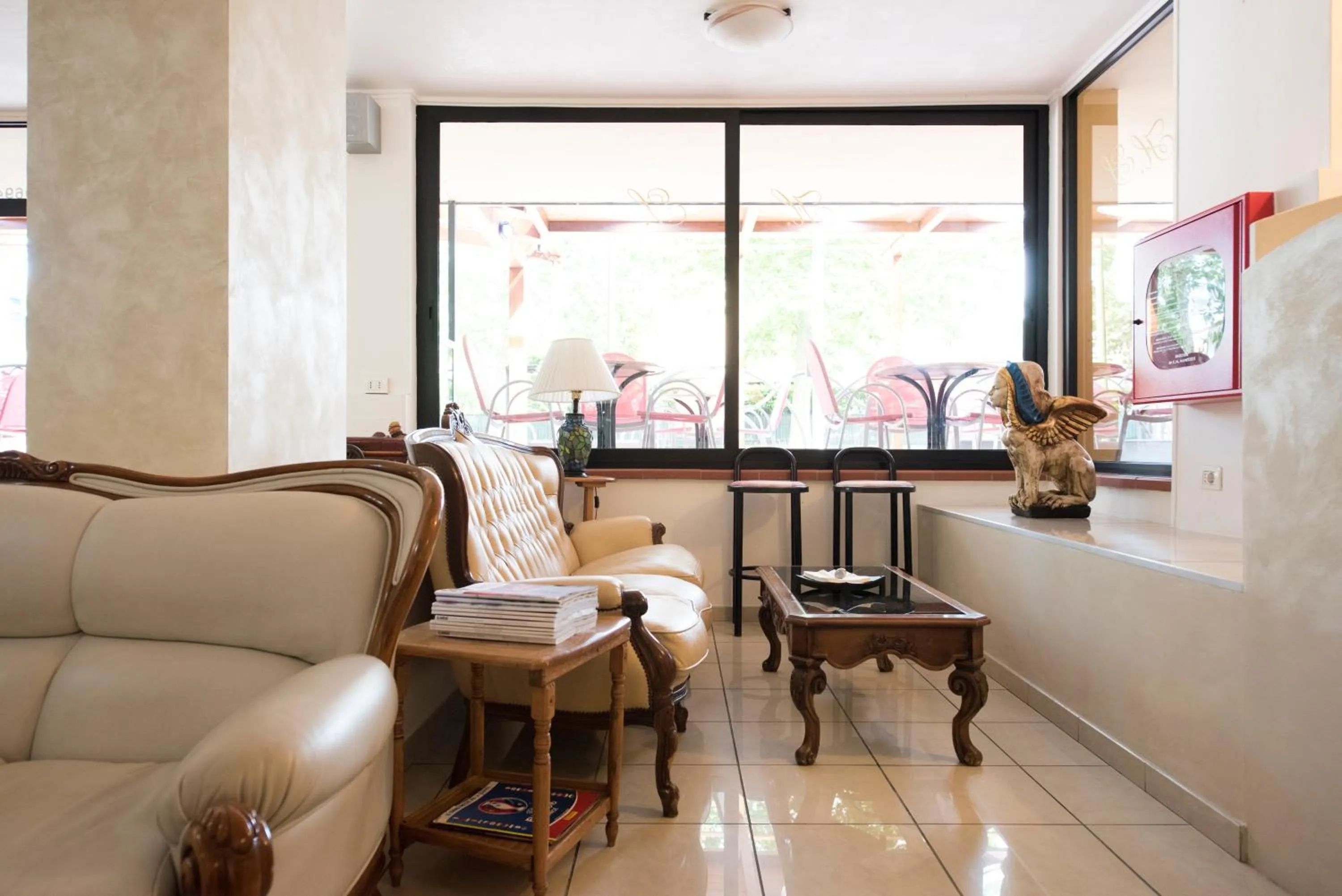 Lobby or reception in Hotel Settebello B&B