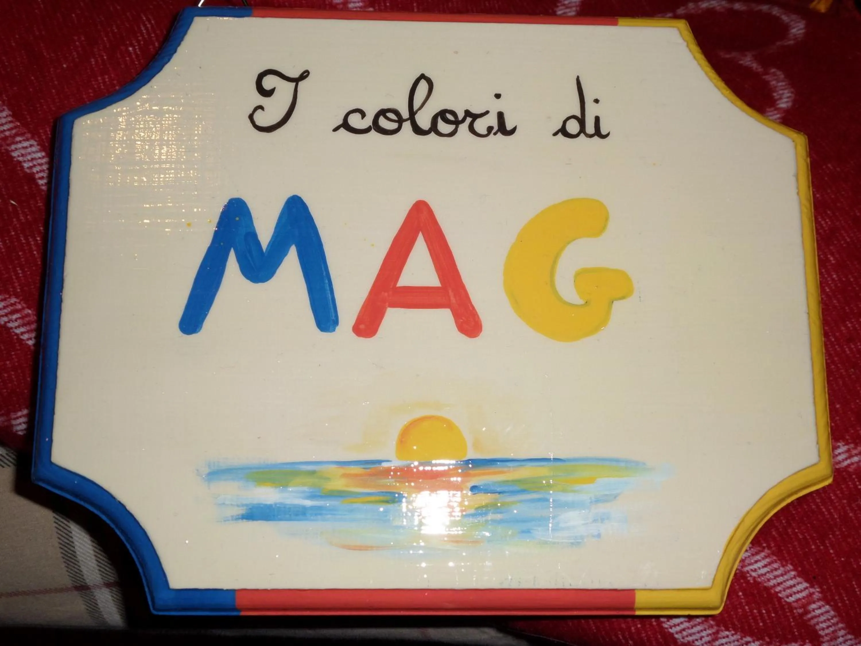 Decorative detail in I Colori di Mag