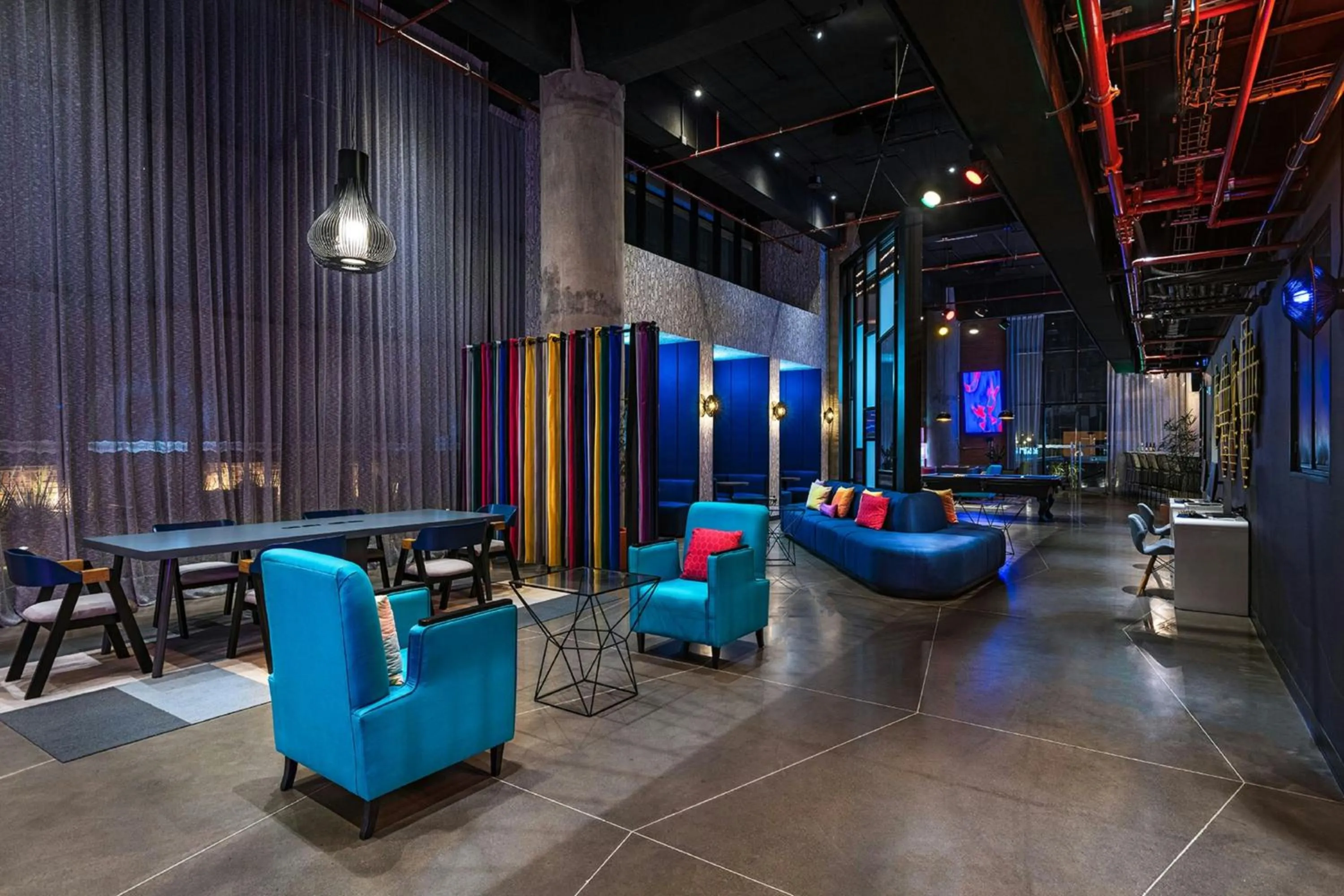 Lobby or reception in Aloft Guadalajara Sur