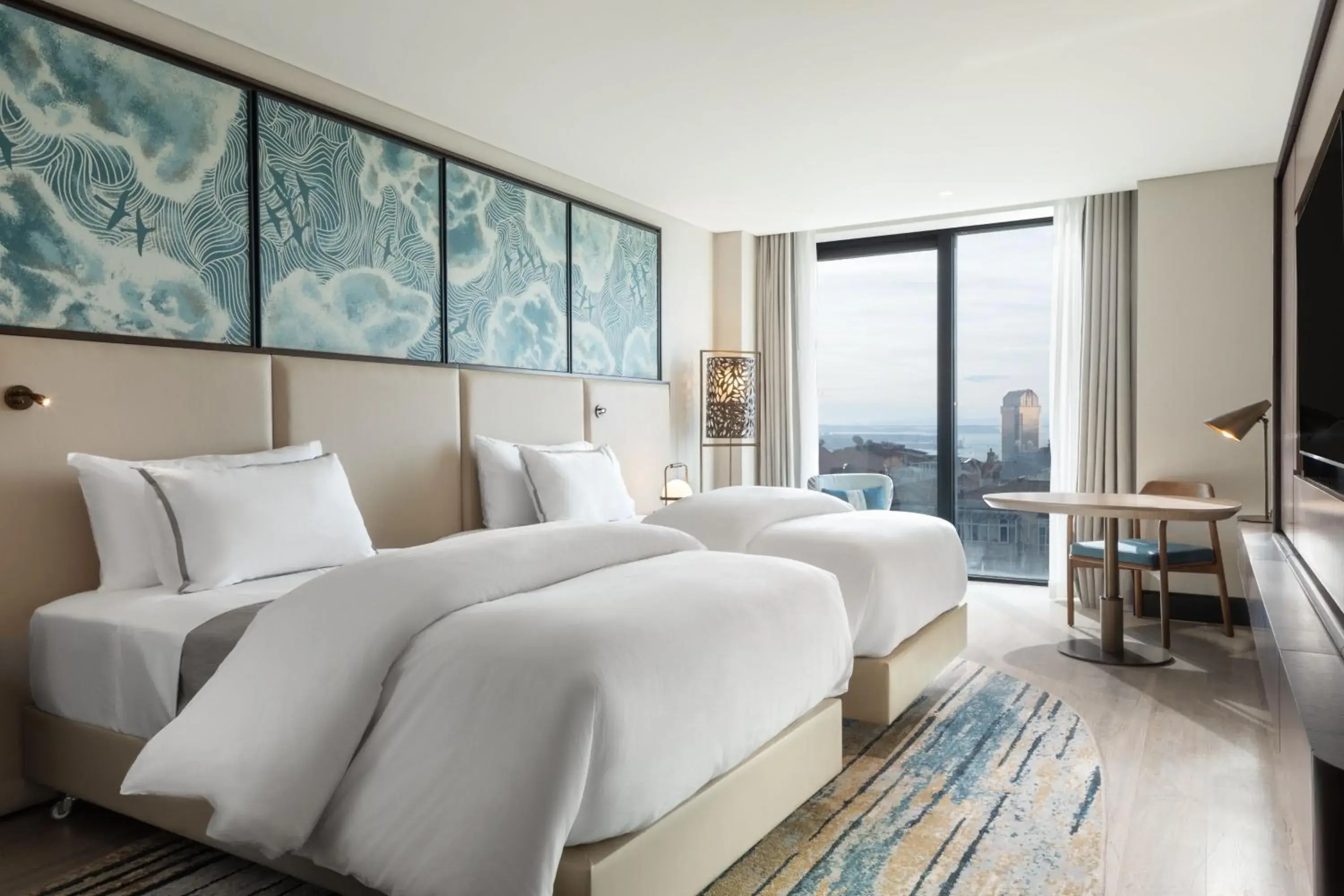 Privilege, Guest room, 2 Twin/Single Bed(s), City view in The Westin Istanbul Nisantasi Privilege, Guest room, 2 Twin/Single Bed(s), City view in The Westin Istanbul Nisantasi