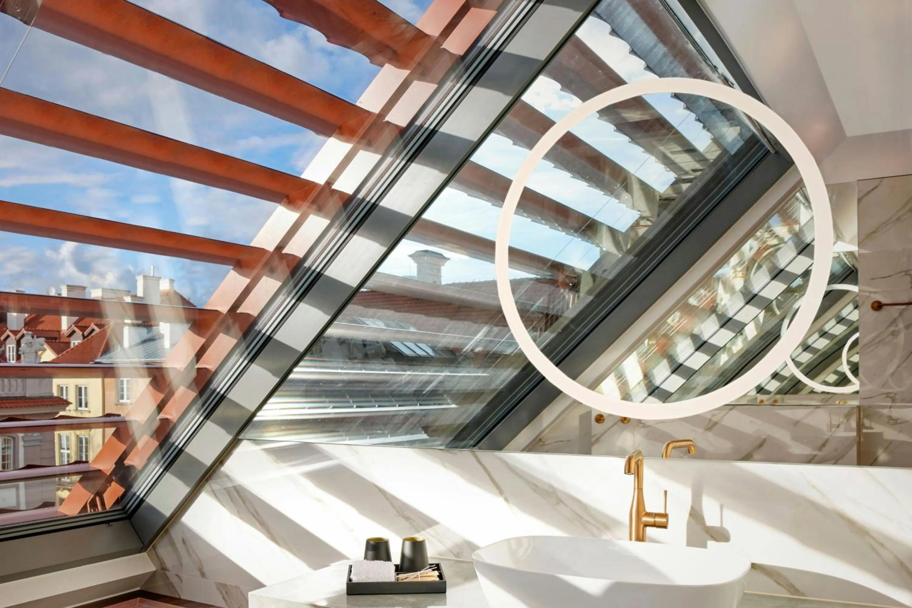 Bathroom in Hotel Verte, Warsaw, Autograph Collection