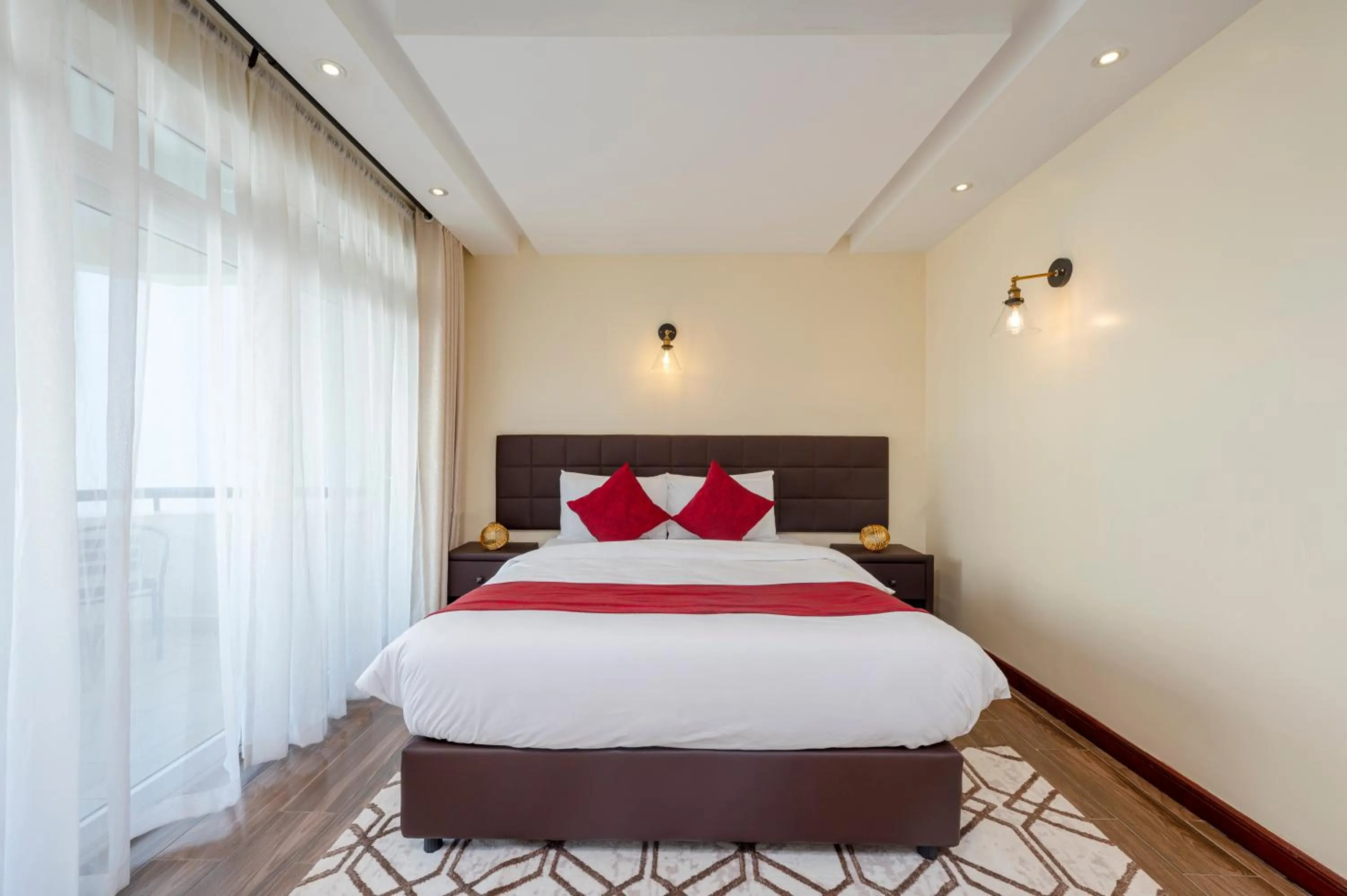 Bed in Roma Court Serviced Apartments