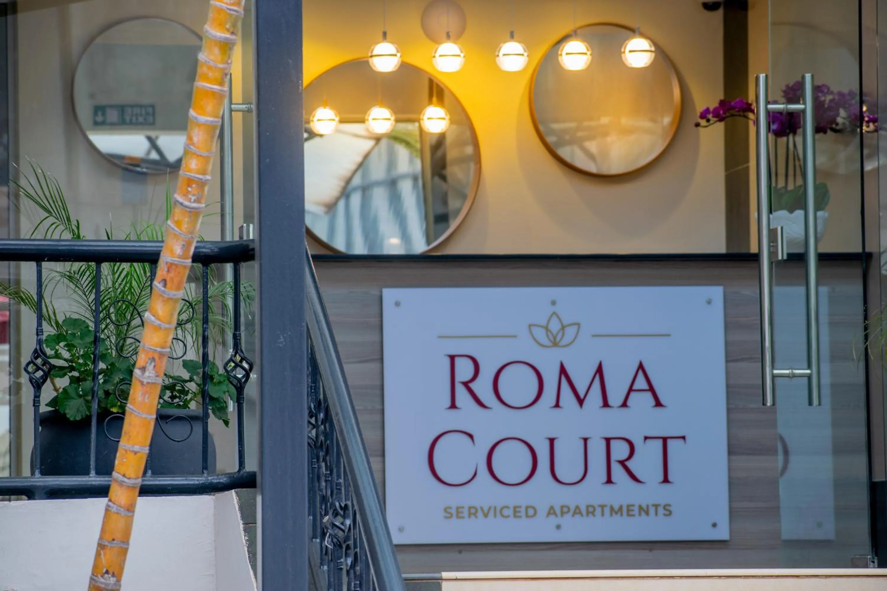 Lobby or reception in Roma Court Serviced Apartments