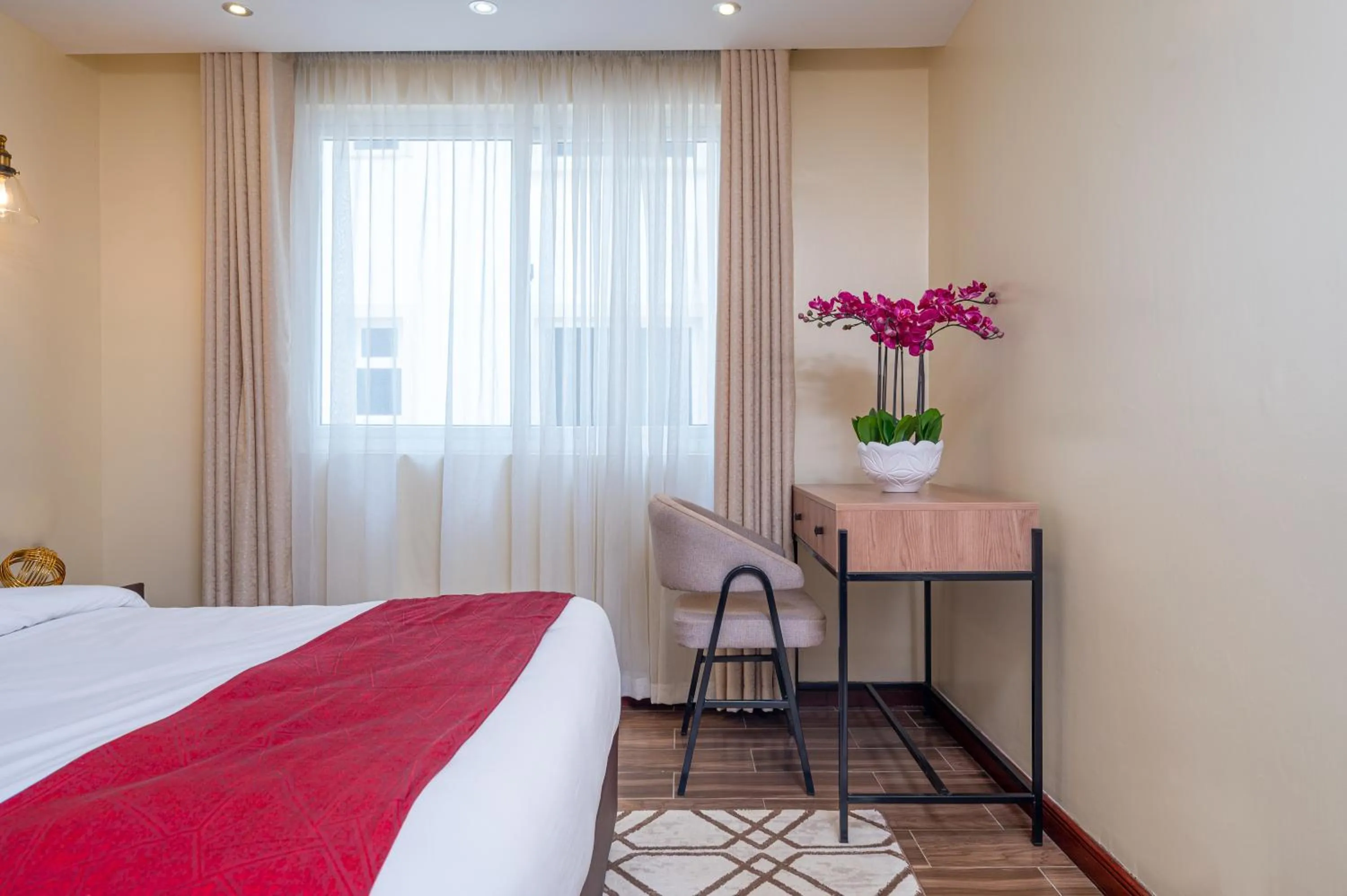 Bed in Roma Court Serviced Apartments