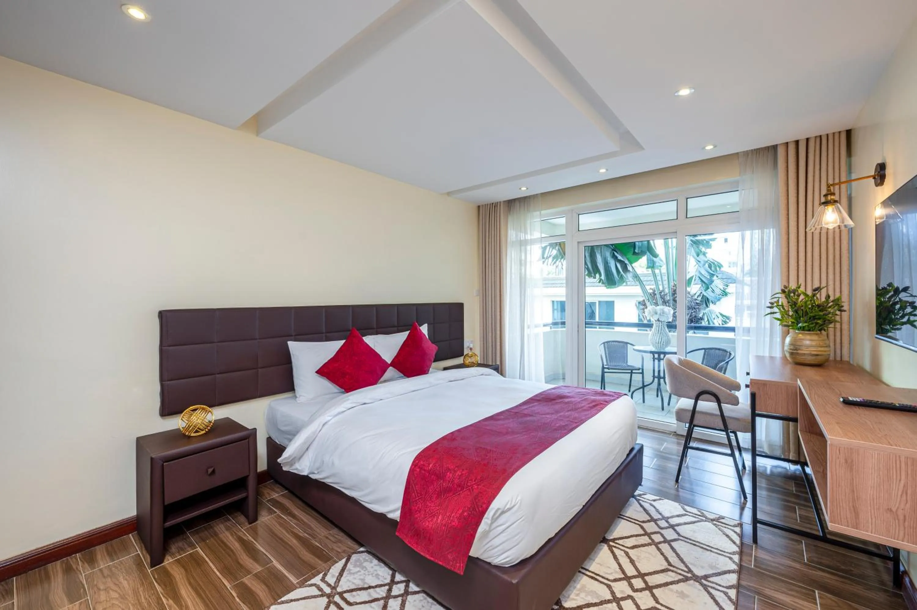 Bedroom, Bed in Roma Court Serviced Apartments