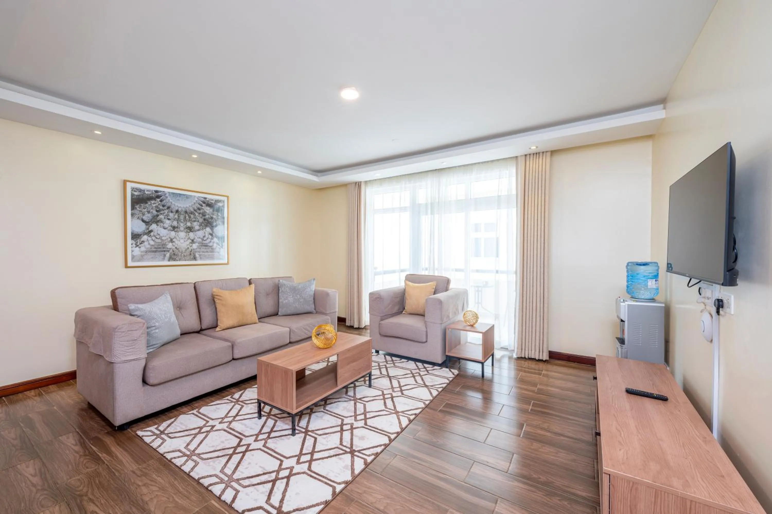Living room in Roma Court Serviced Apartments