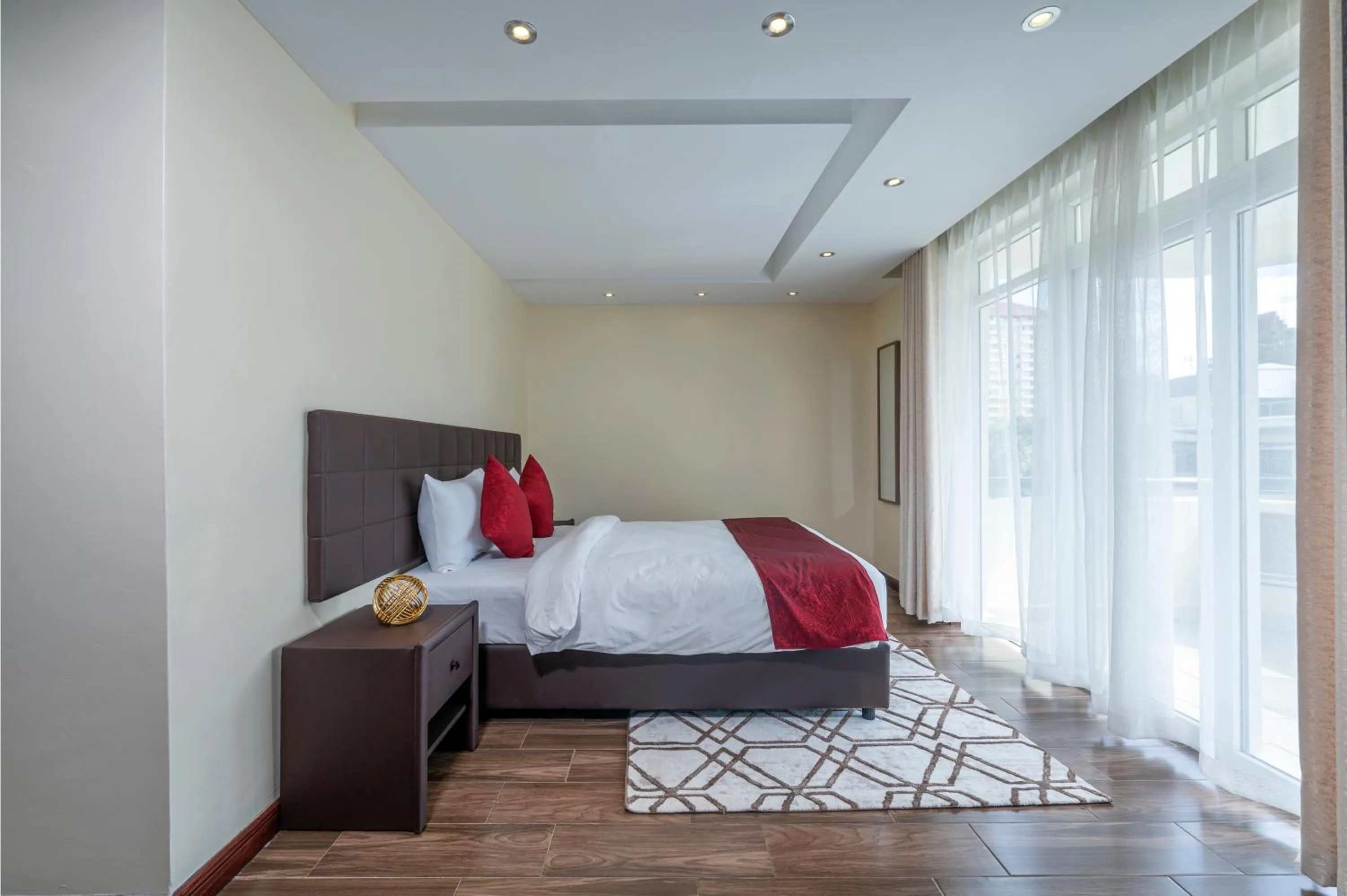 Bedroom, Bed in Roma Court Serviced Apartments