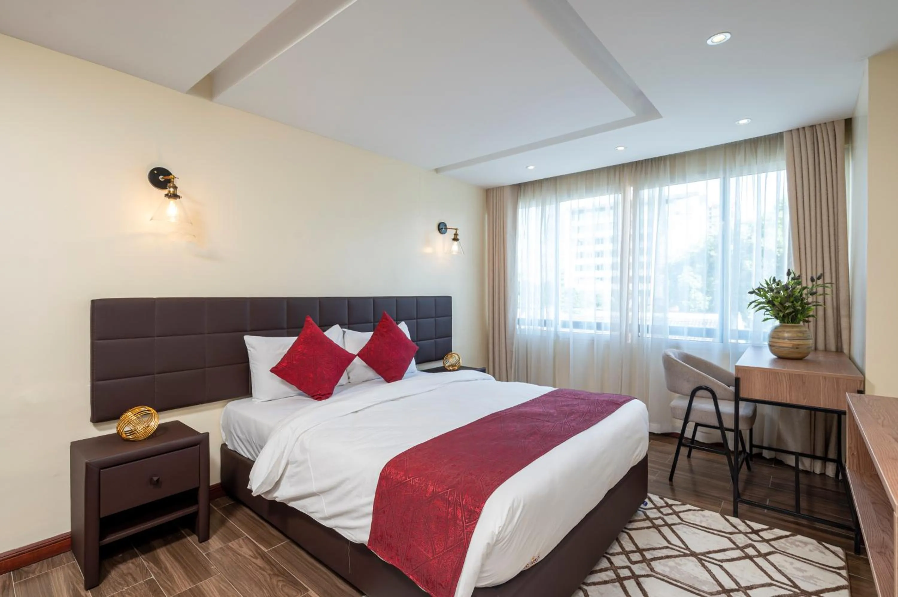 Bedroom, Bed in Roma Court Serviced Apartments