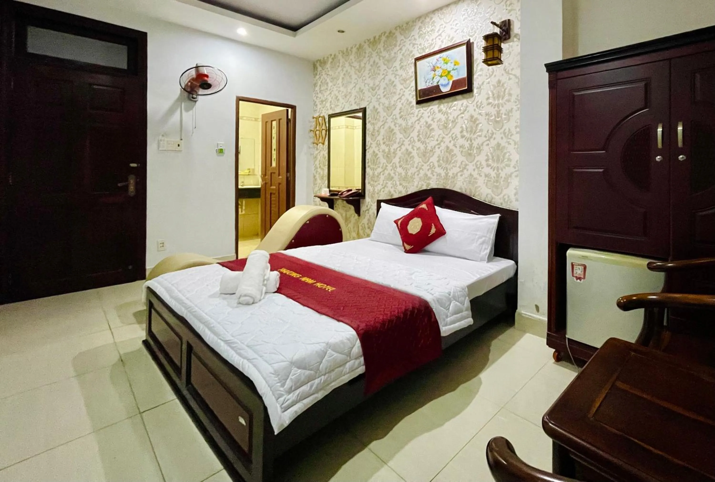 Bed in Hotel Phương Nam