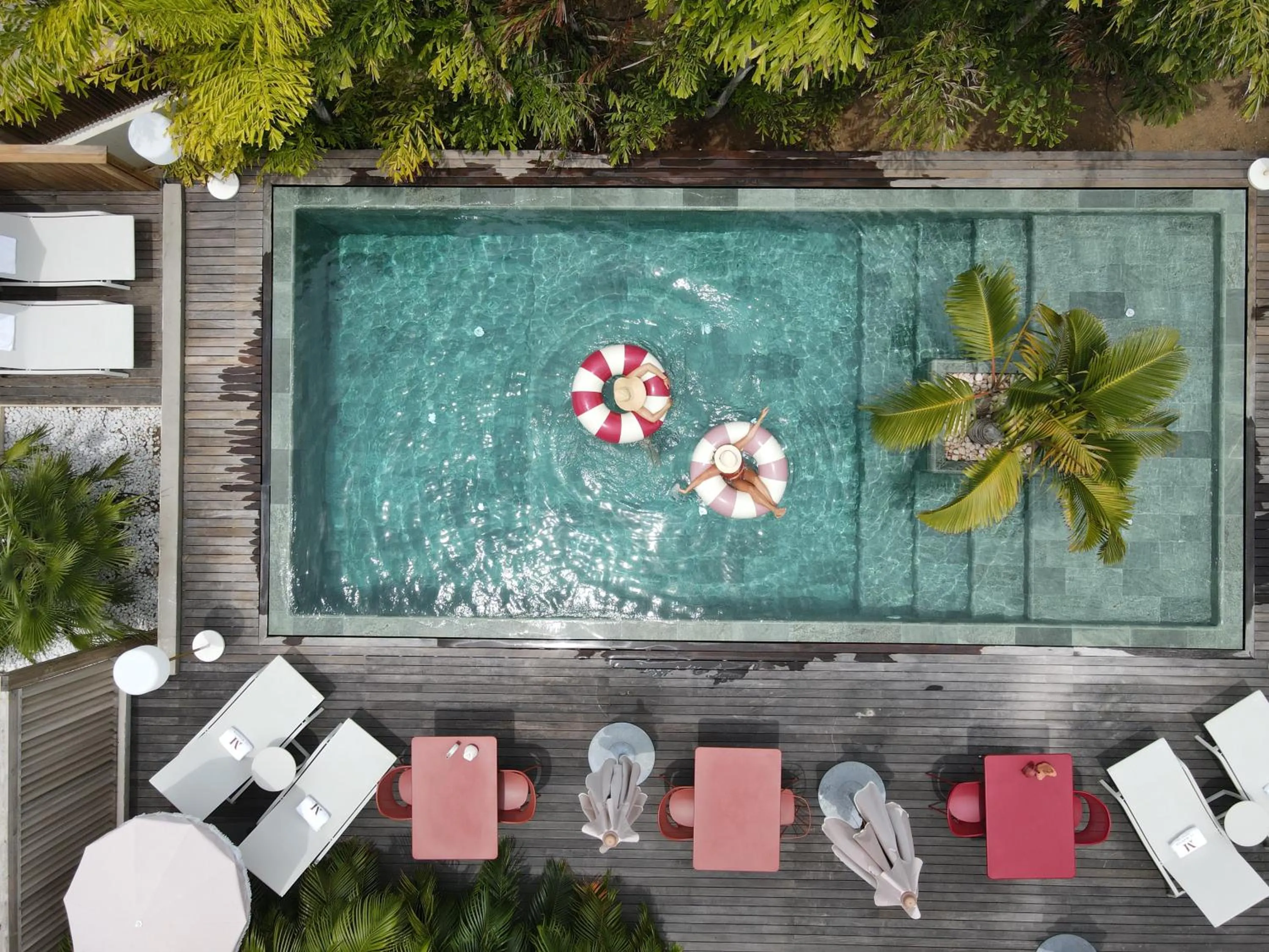 Patio in Le Martin Boutique Hôtel