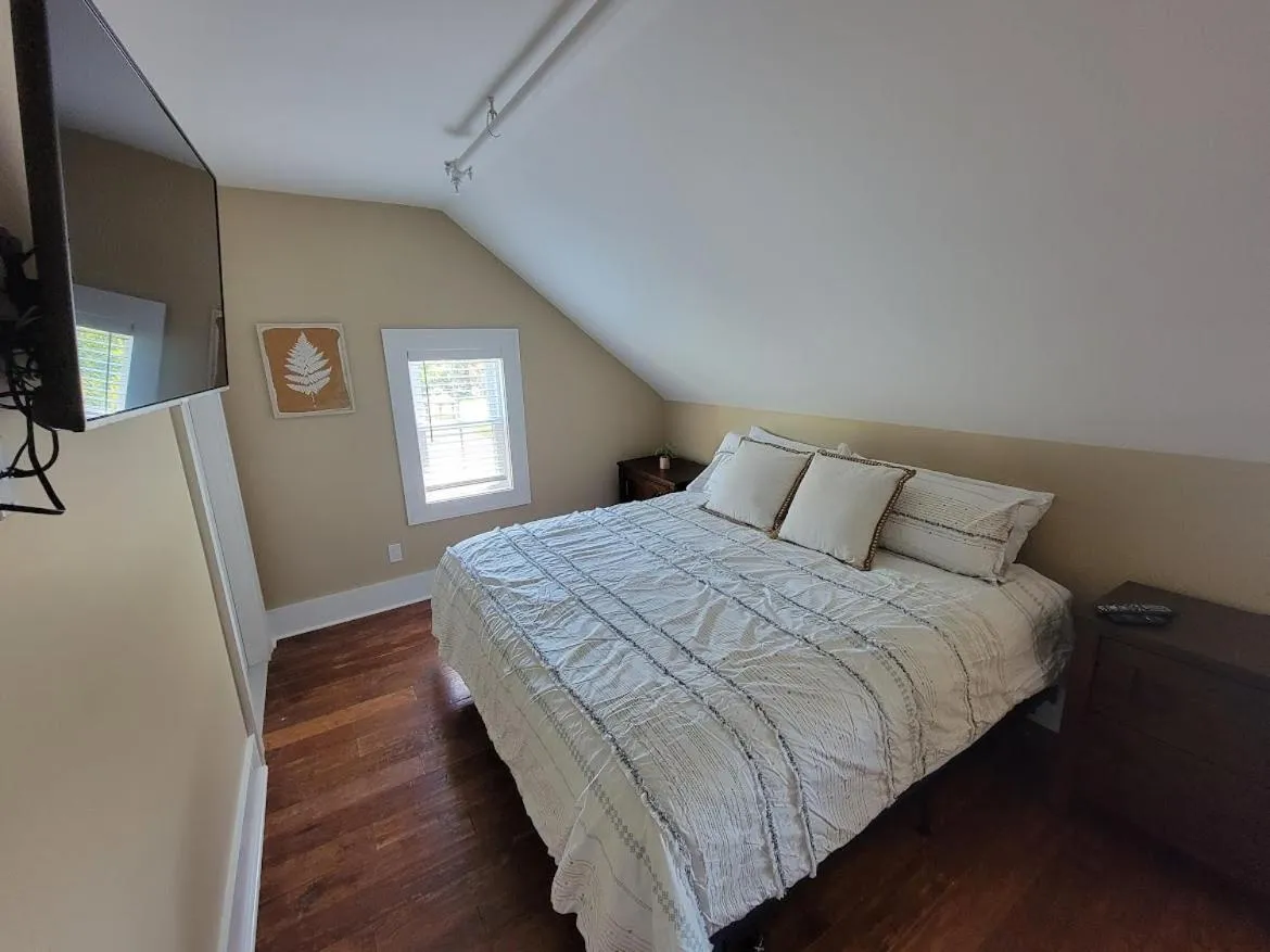 Bed in The Hidden Inn