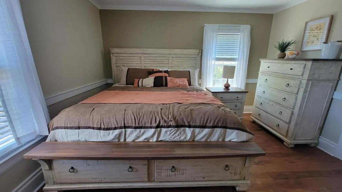 Bed in The Hidden Inn