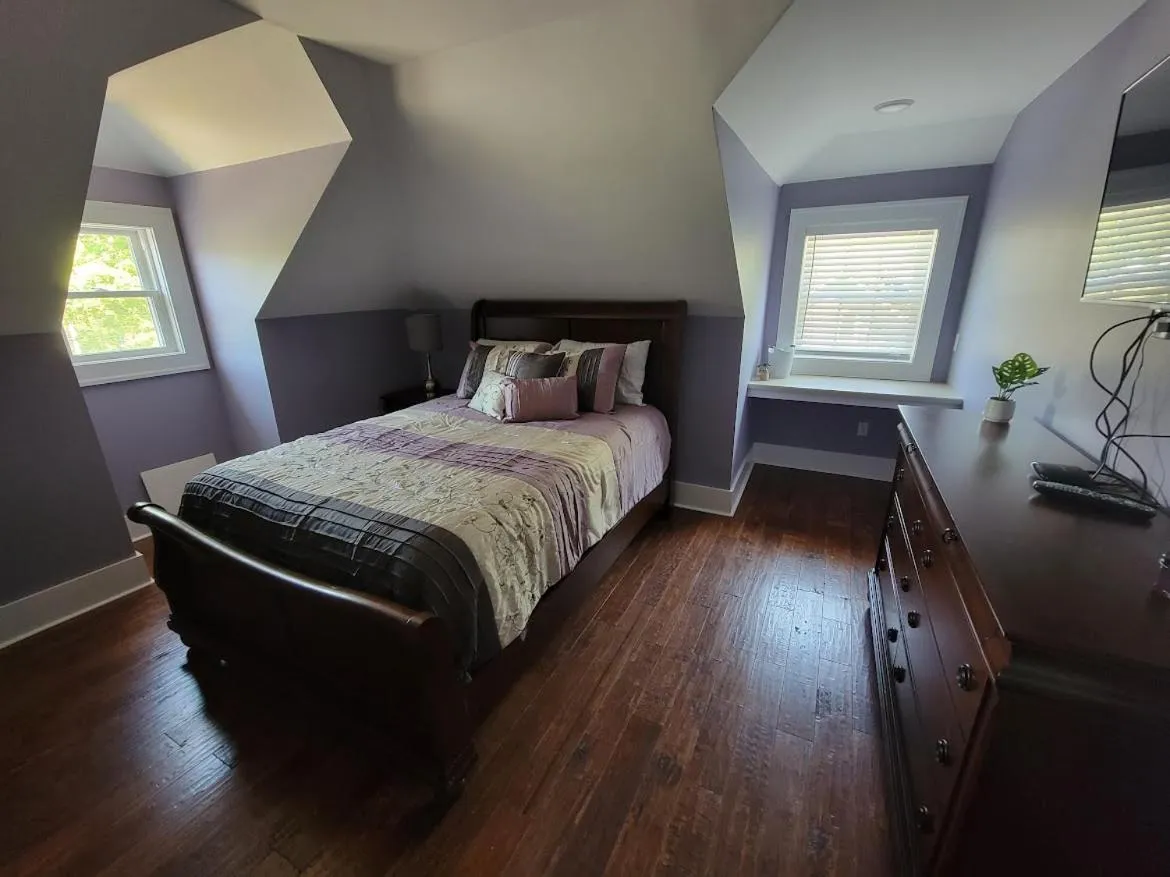 Bed in The Hidden Inn