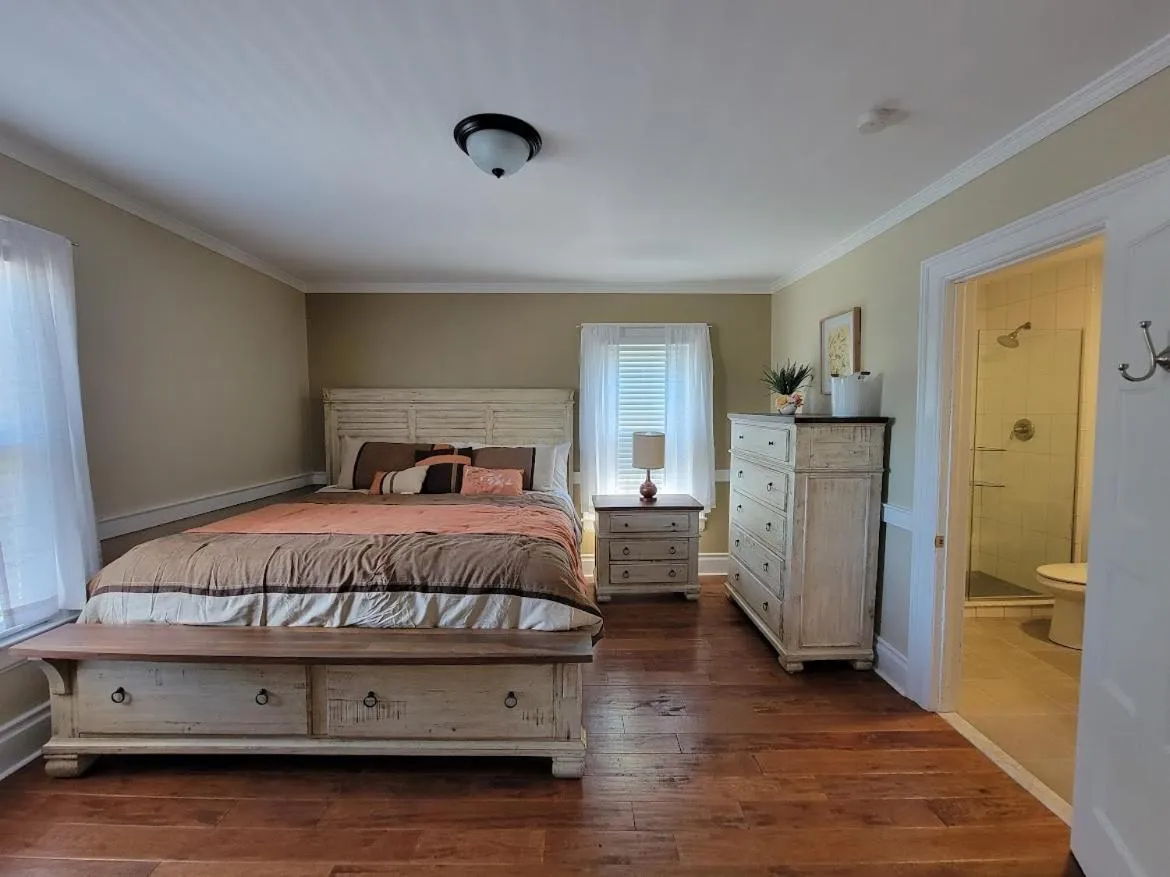 Bed in The Hidden Inn