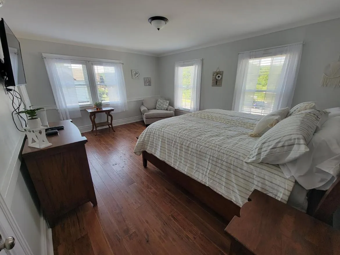 Bed in The Hidden Inn