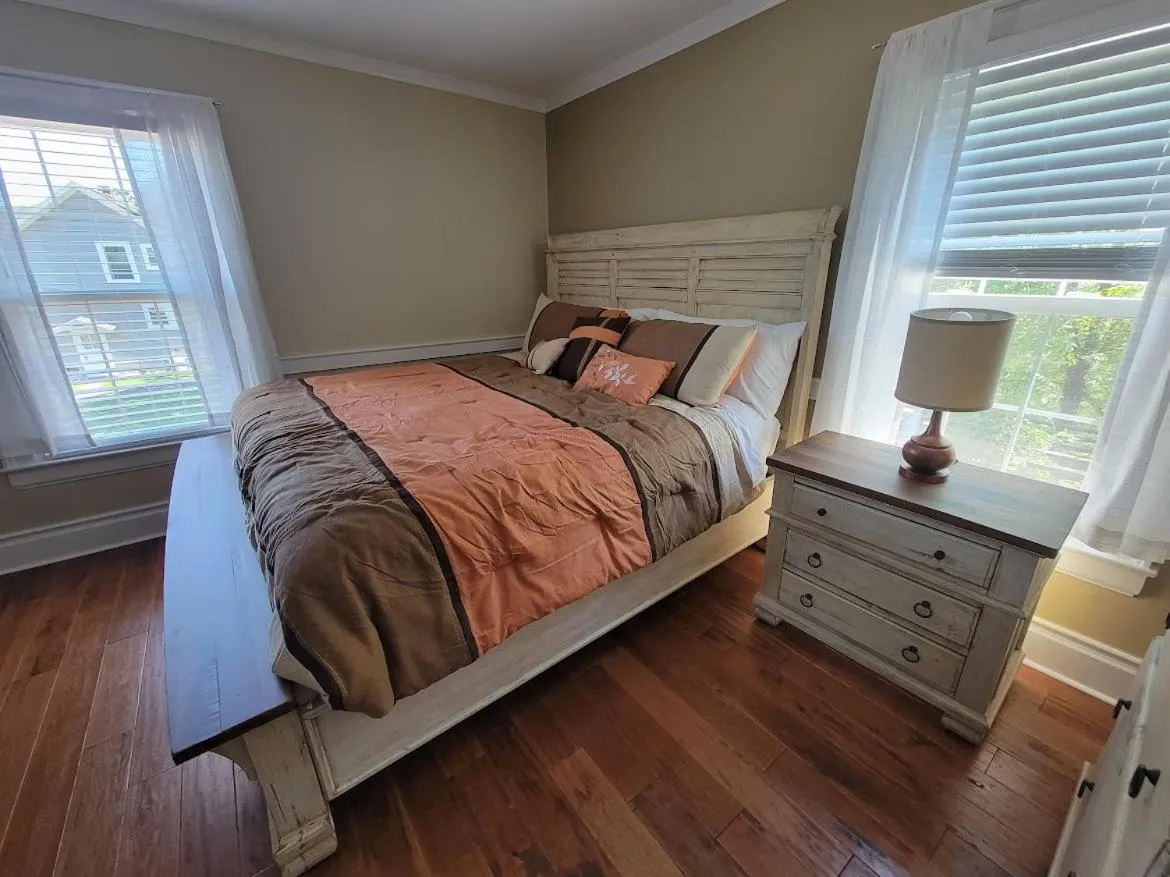 Bed in The Hidden Inn