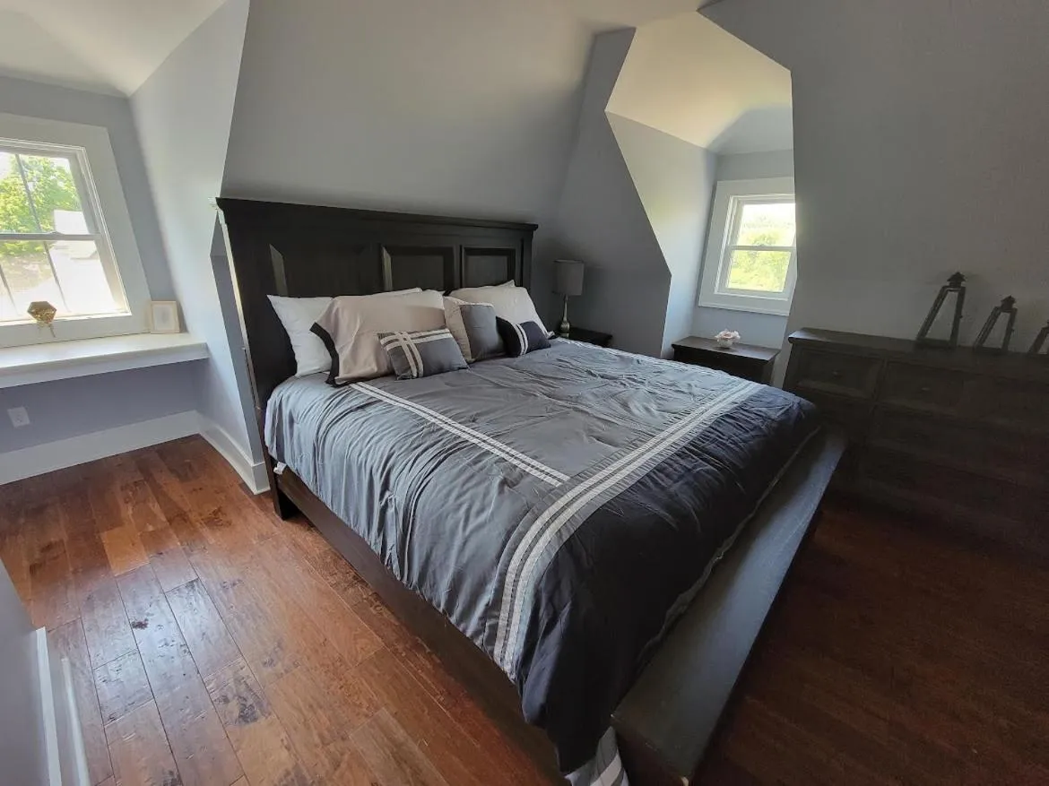 Bed in The Hidden Inn