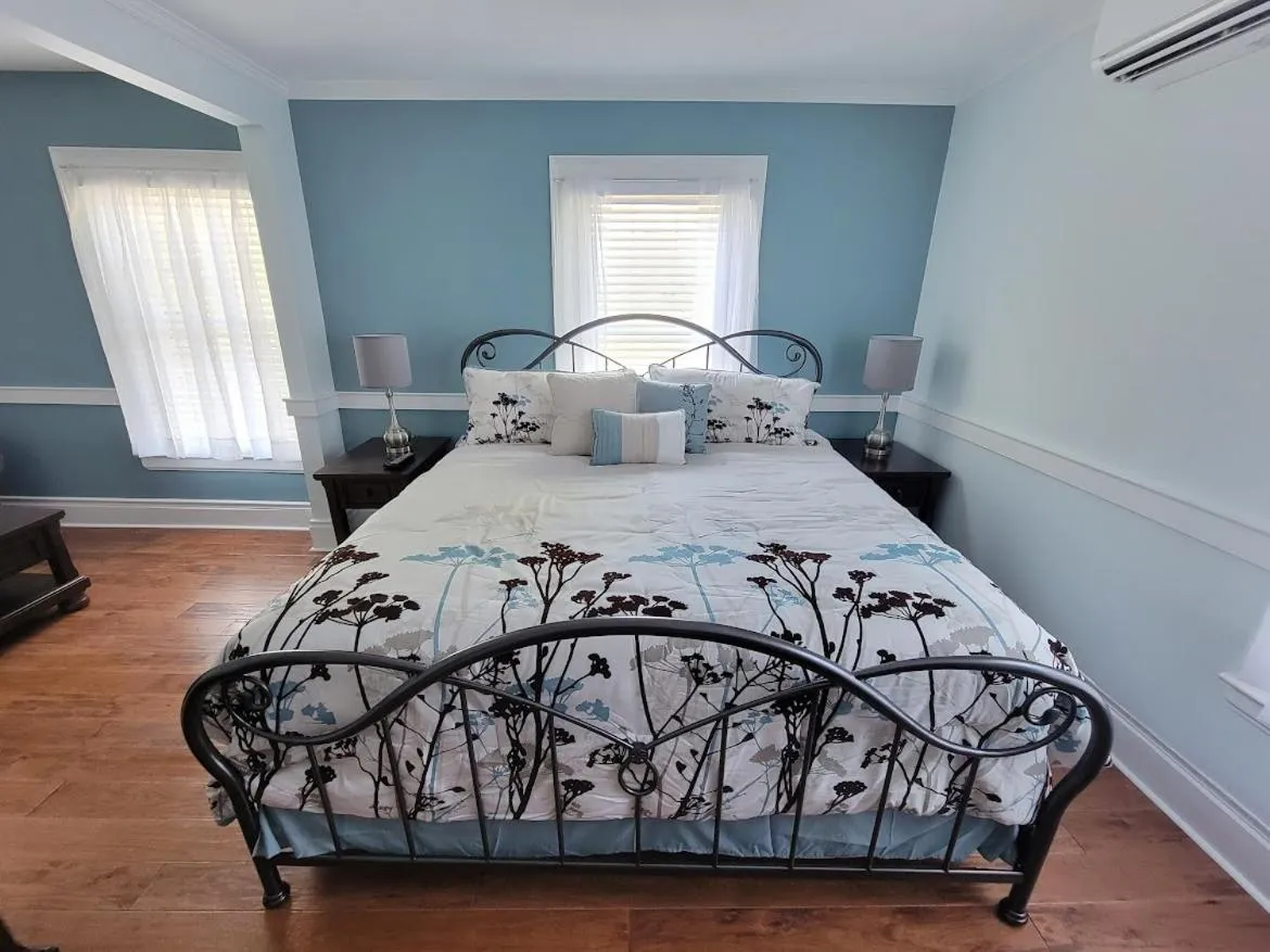 Bed in The Hidden Inn