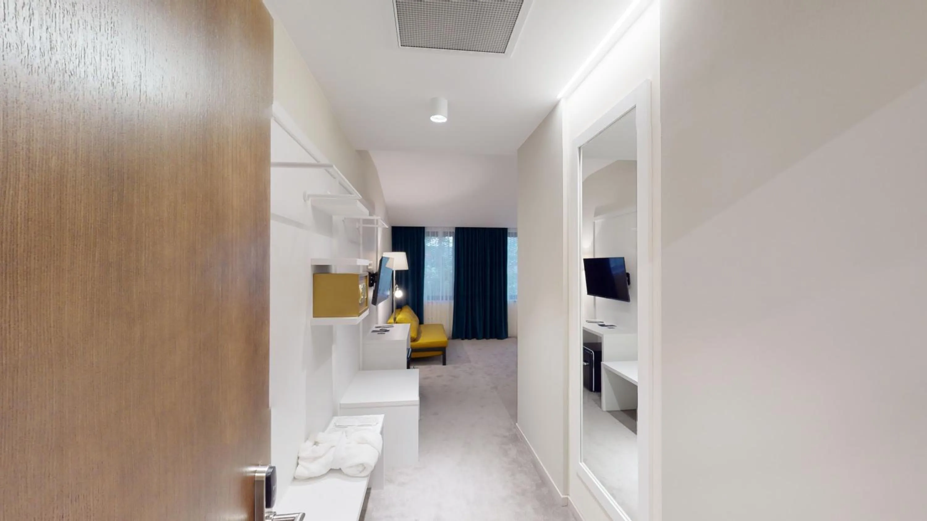 Seating area in EPIGRAPH Design Hotel