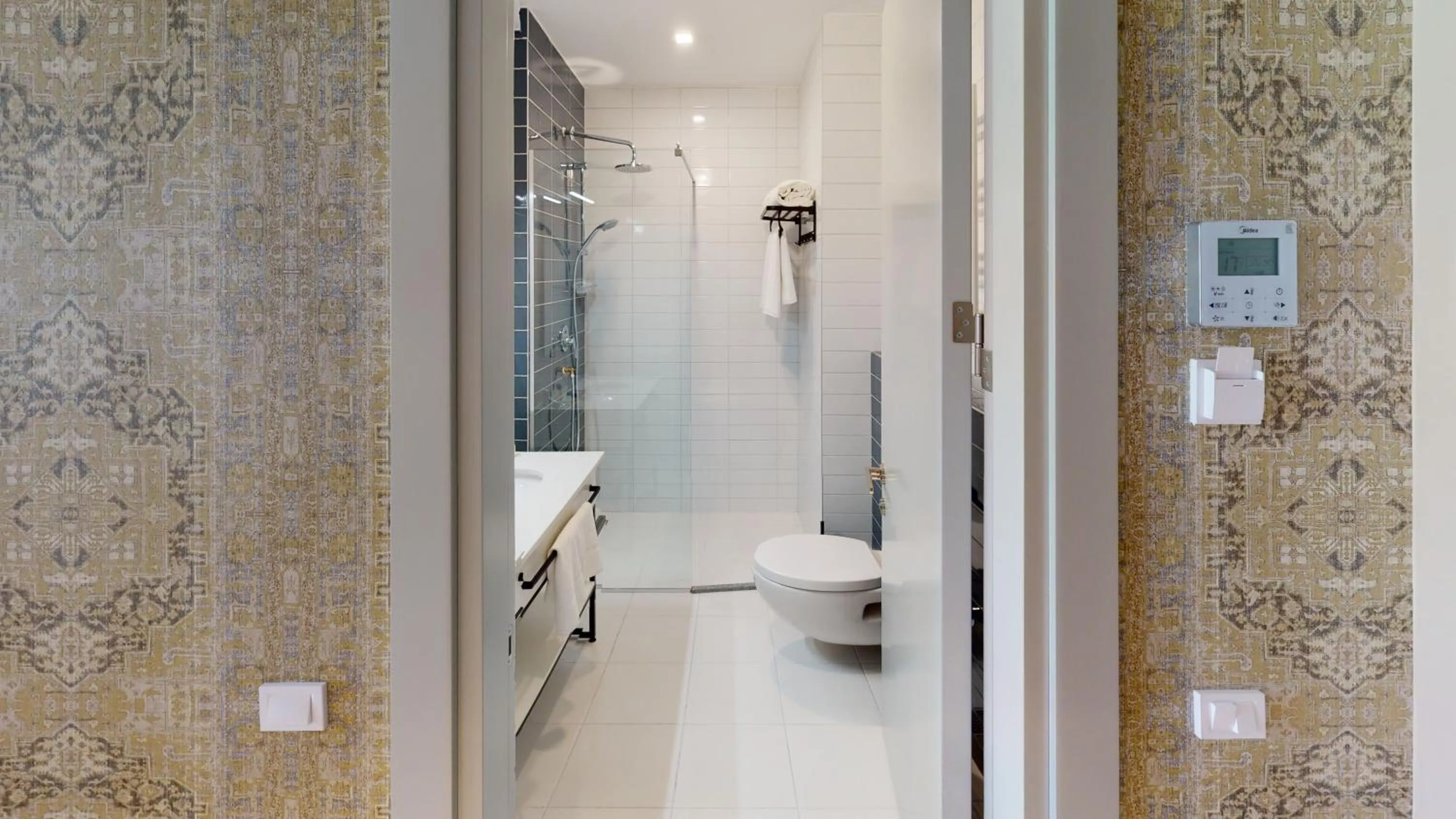 Bathroom in EPIGRAPH Design Hotel