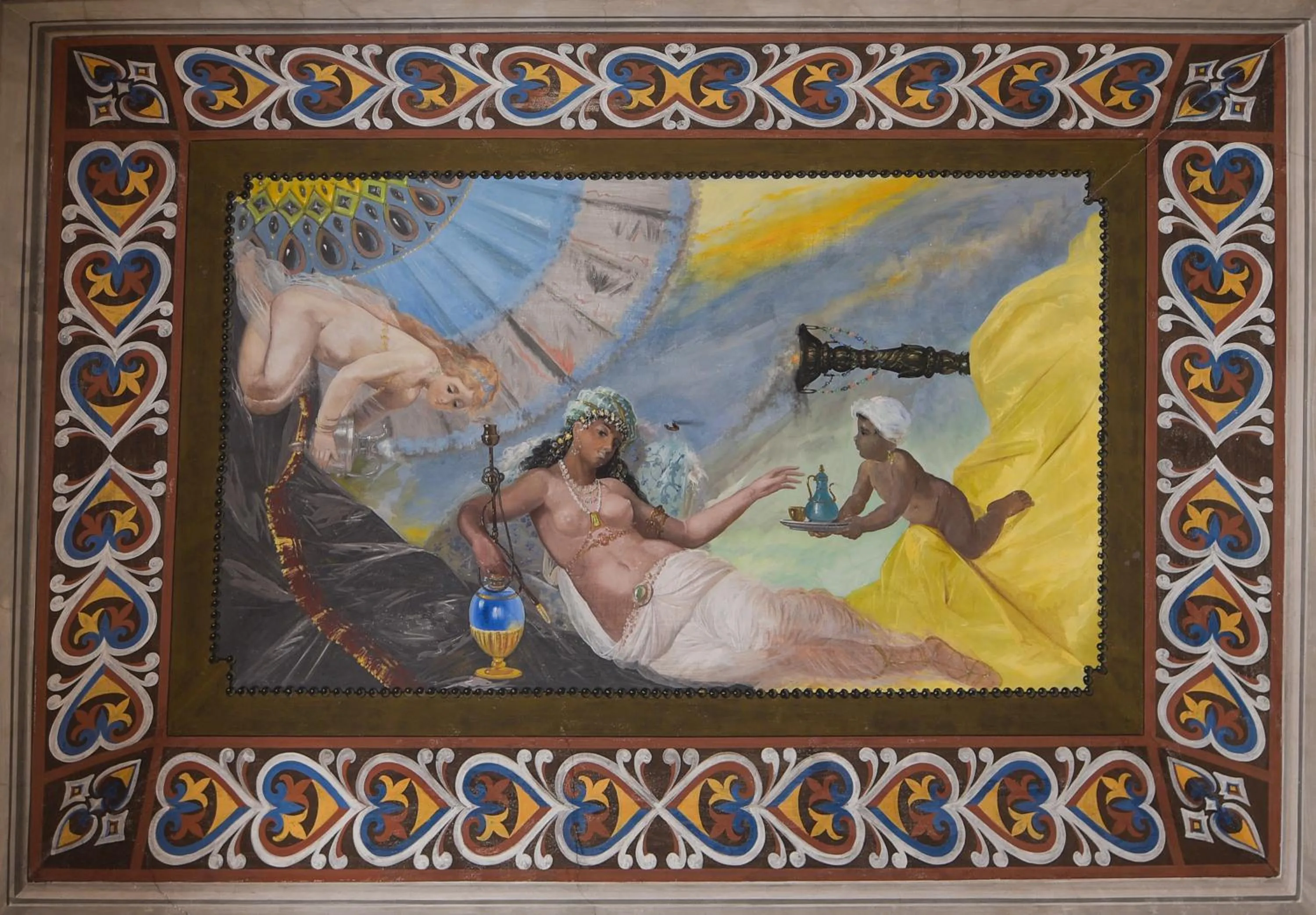 Decorative detail in Hotel Palazzo Vannoni