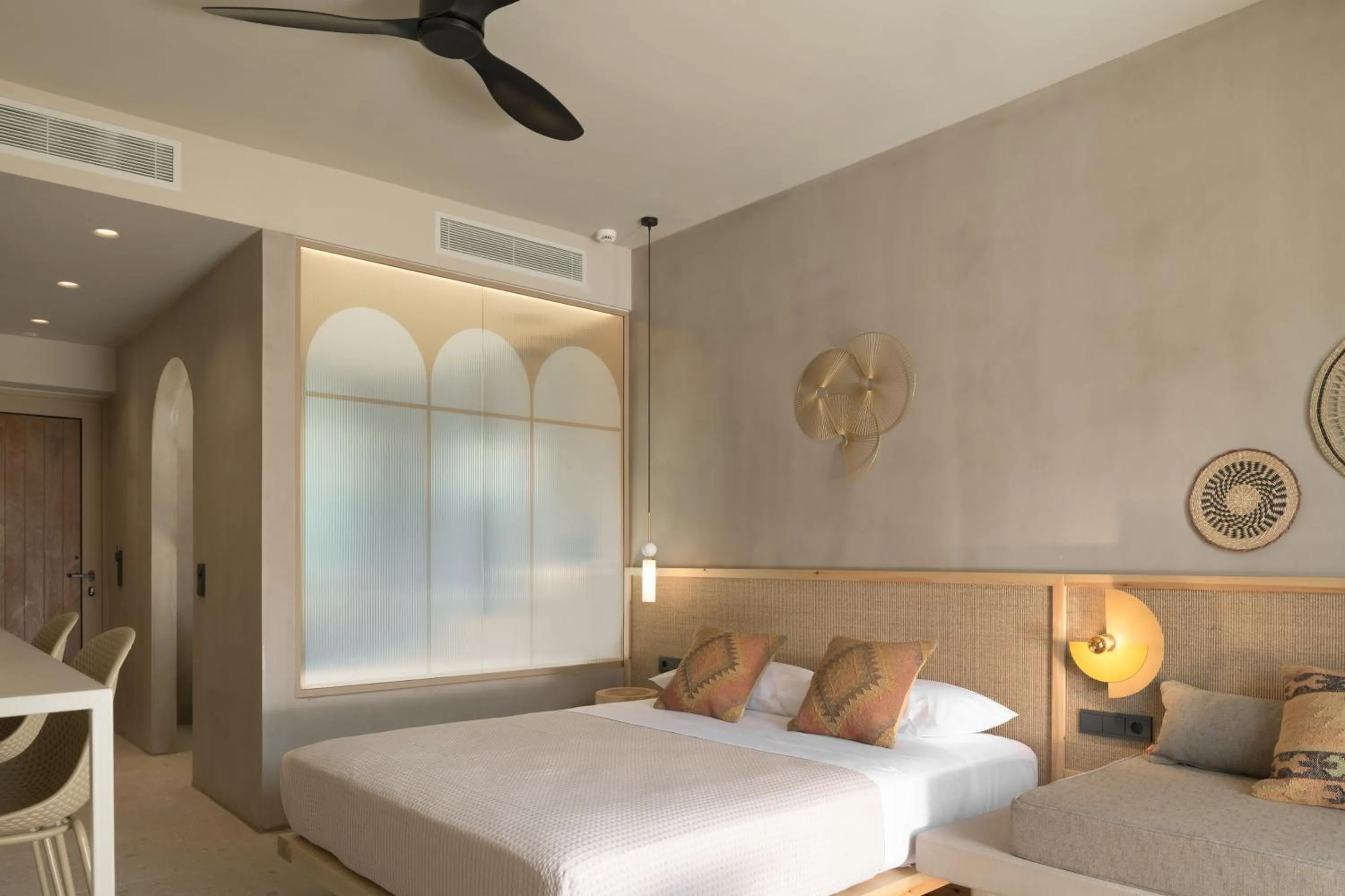 Bed in NERĒA Boutique Hotel