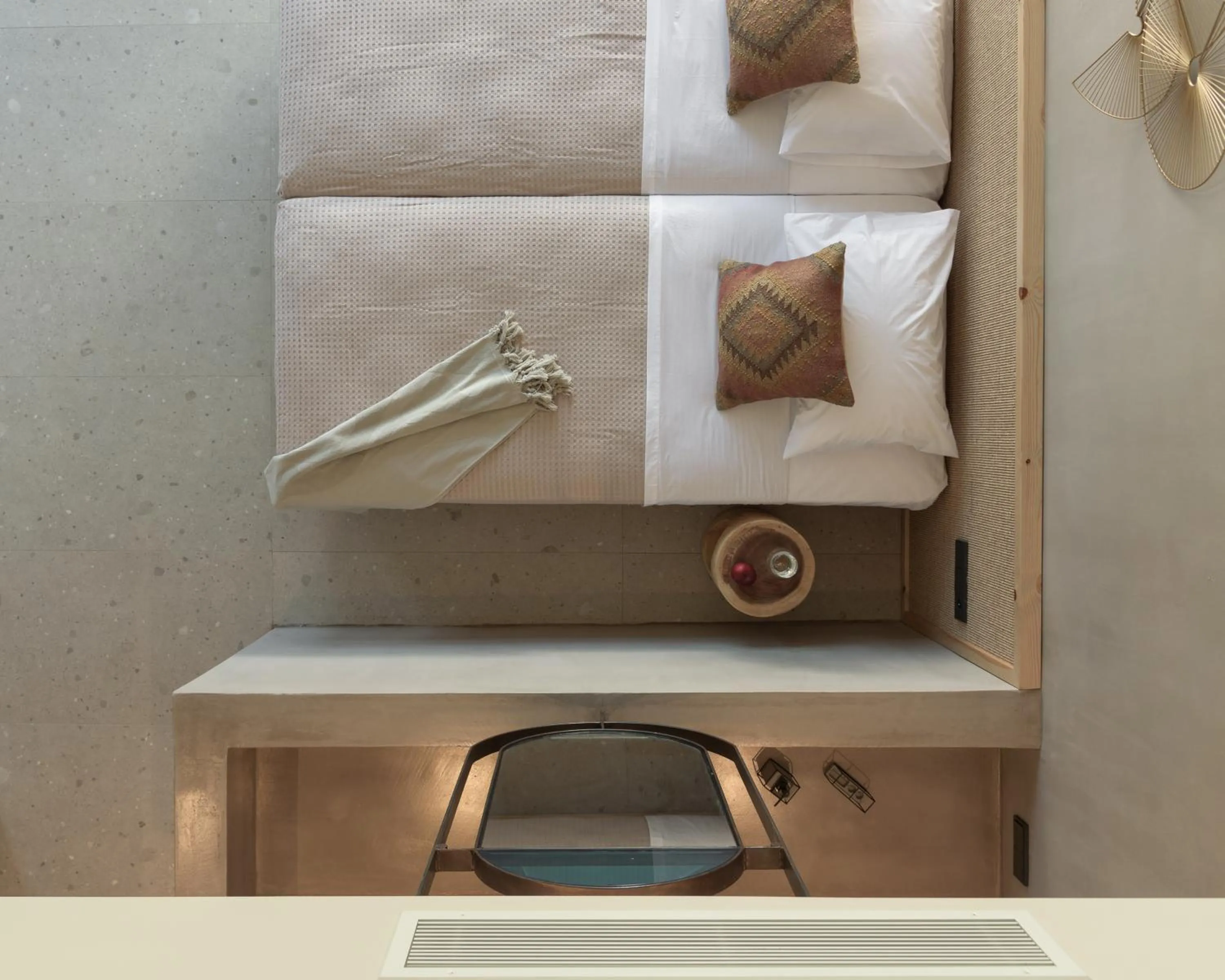 Bed in NERĒA Boutique Hotel