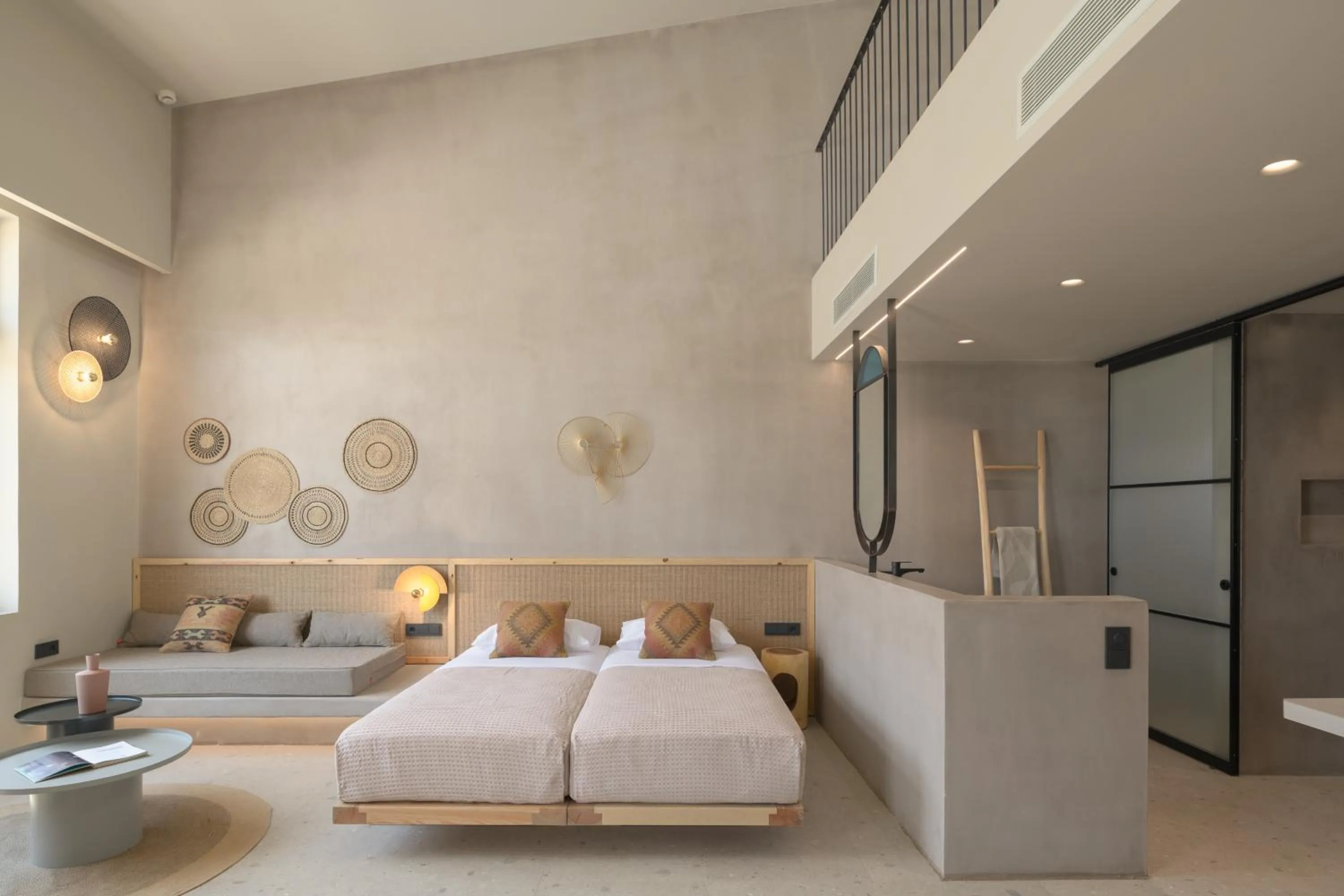 Bed in NERĒA Boutique Hotel