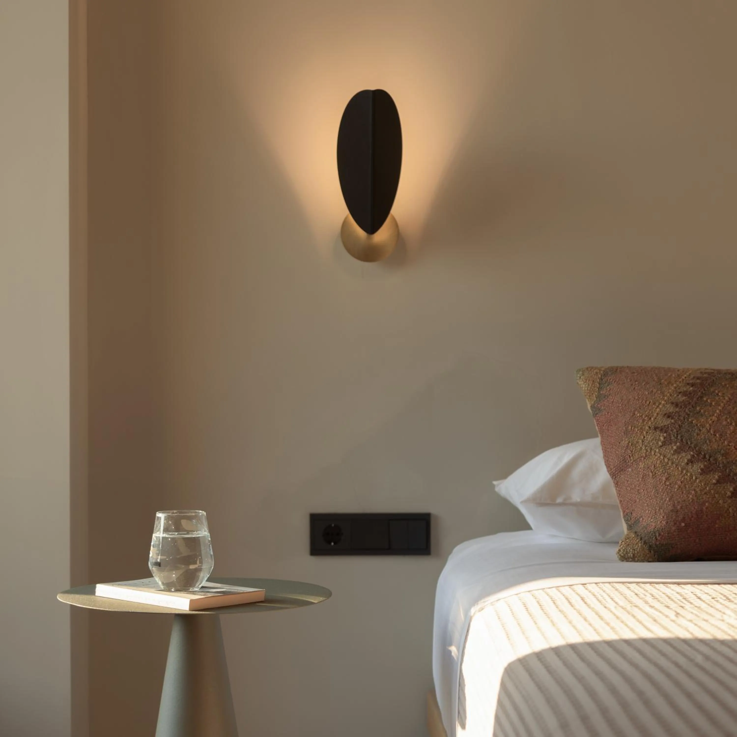 Decorative detail, Bed in NERĒA Boutique Hotel