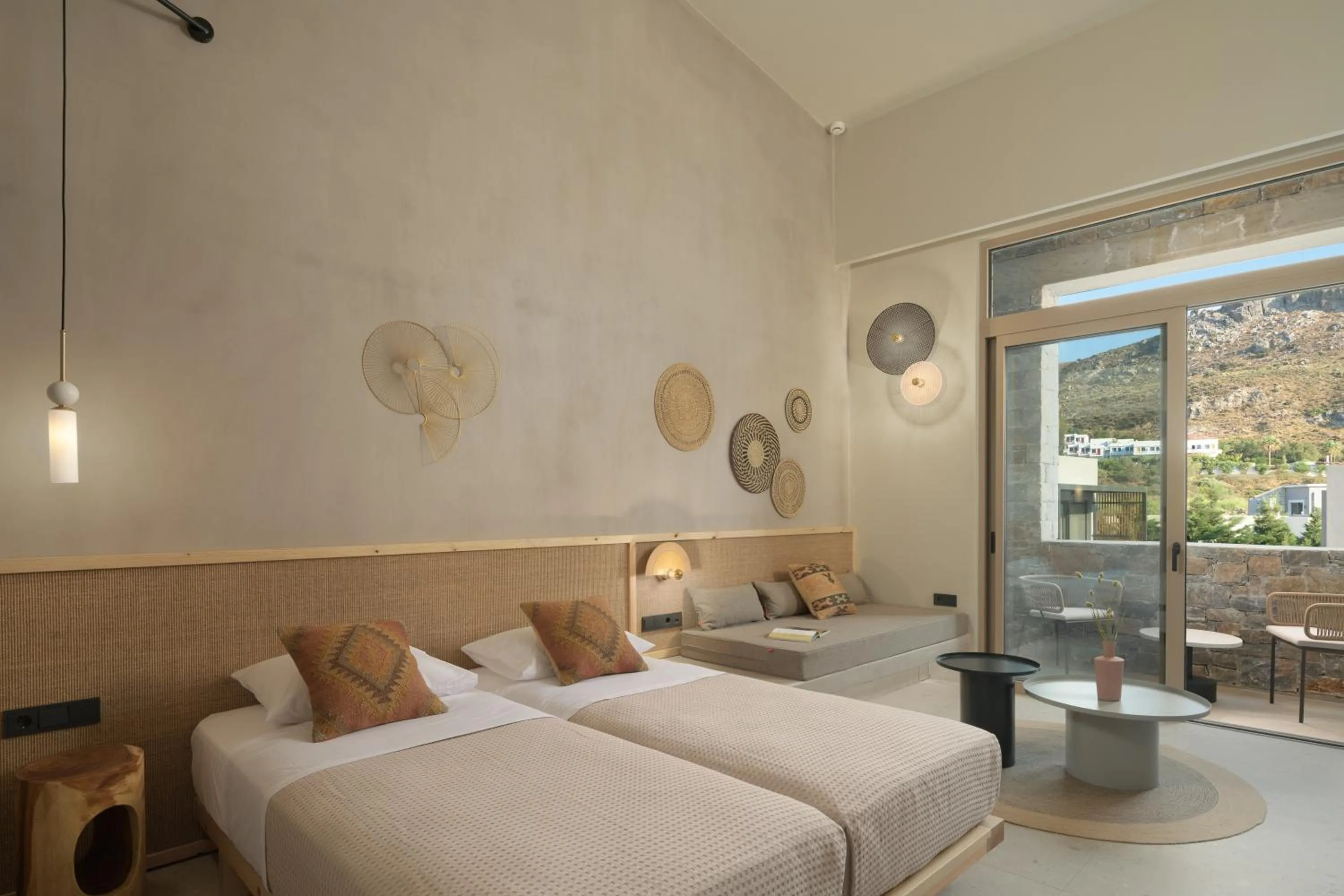View (from property/room), Bed in NERĒA Boutique Hotel