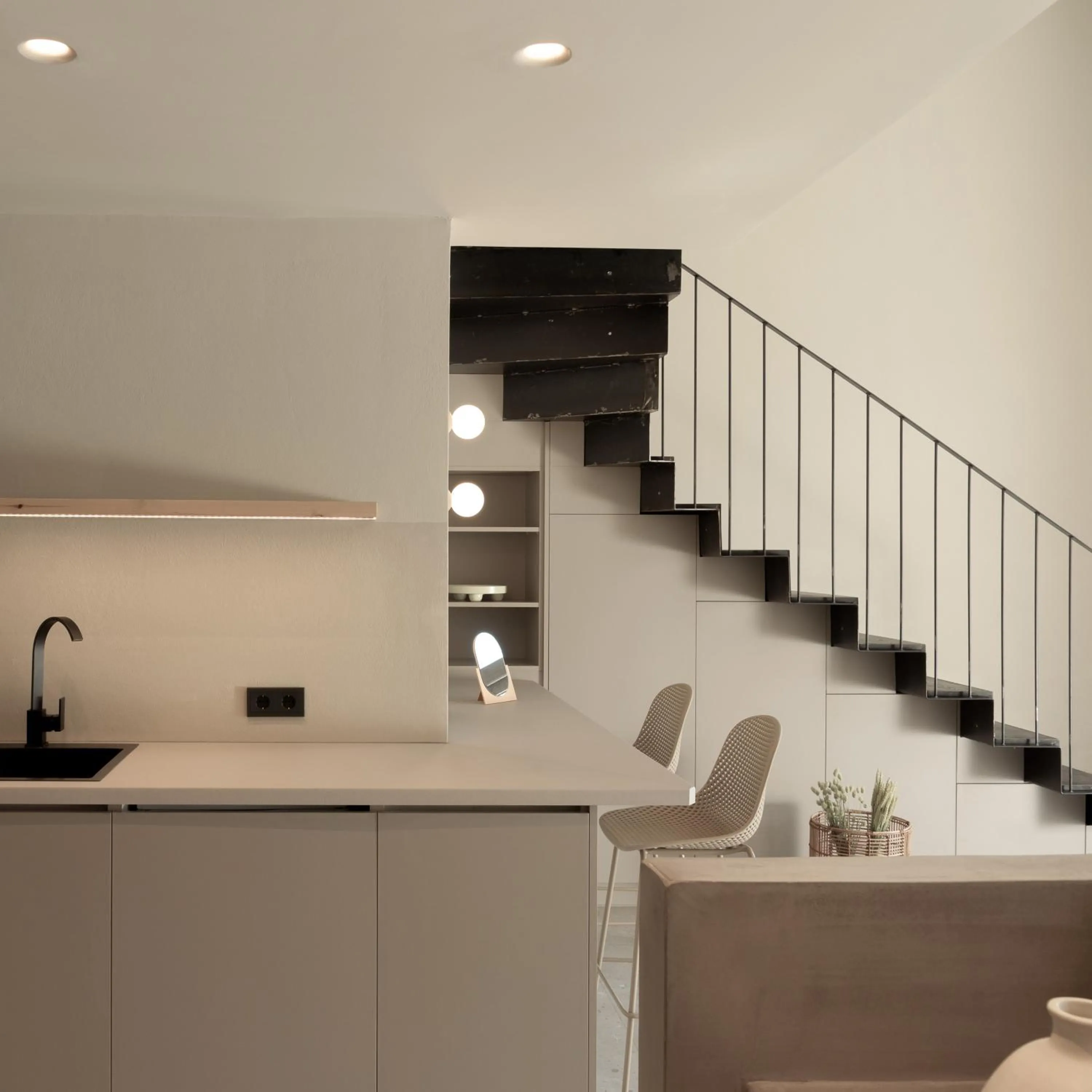 Kitchen or kitchenette in NERĒA Boutique Hotel
