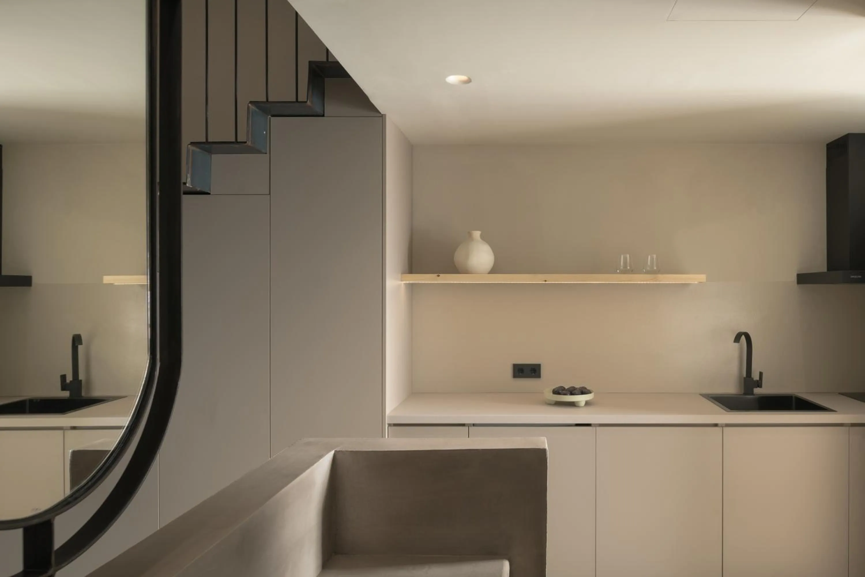 Kitchen or kitchenette in NERĒA Boutique Hotel