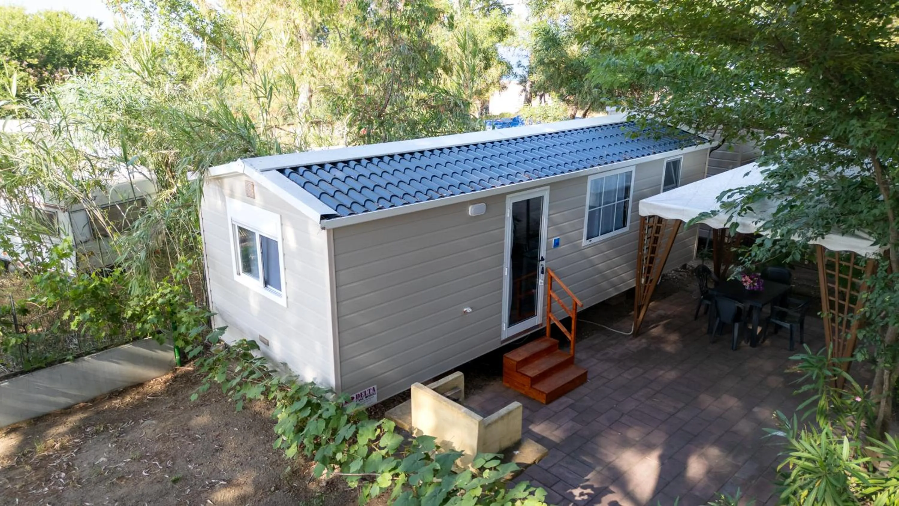 Garden view in Camping&Village Le Cernie